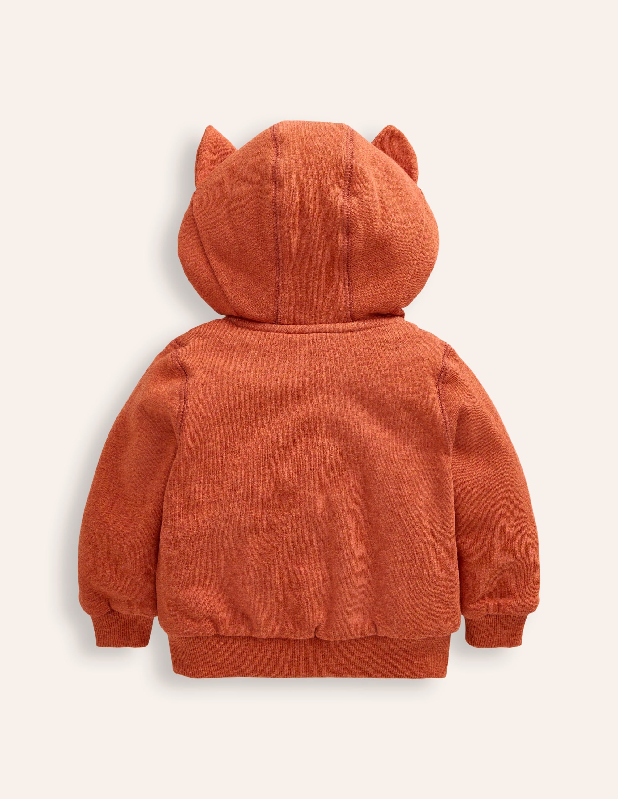 Shaggy lined Hoody-Terracotta Fox - Image 2