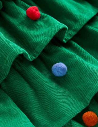 Christmas Tree Dress Set-Highland Green Christmas Tree-3