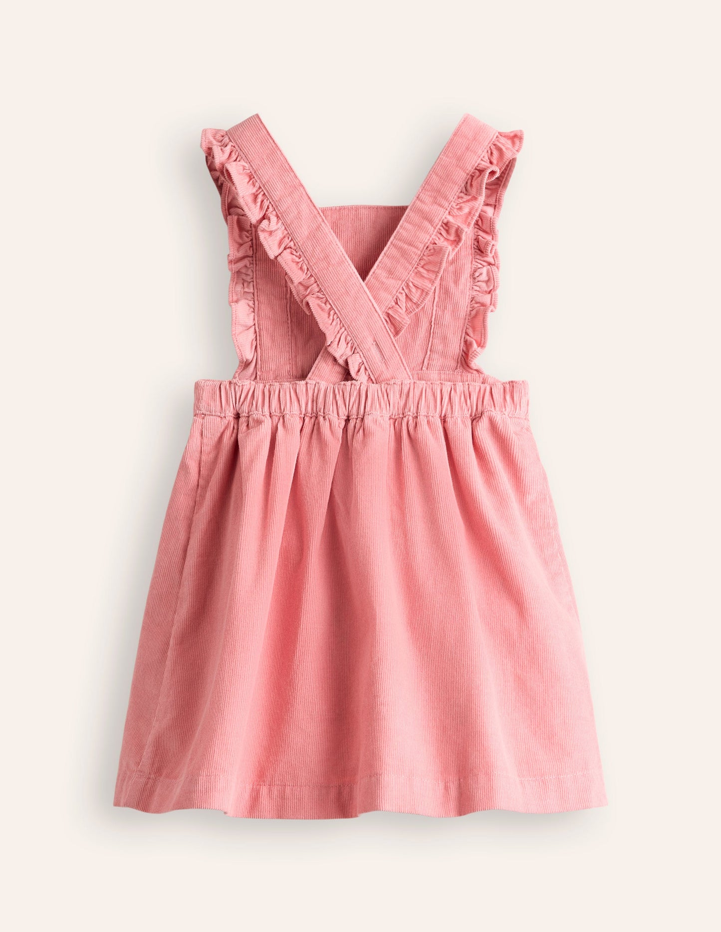 Cord Pinnie-Almond Pink