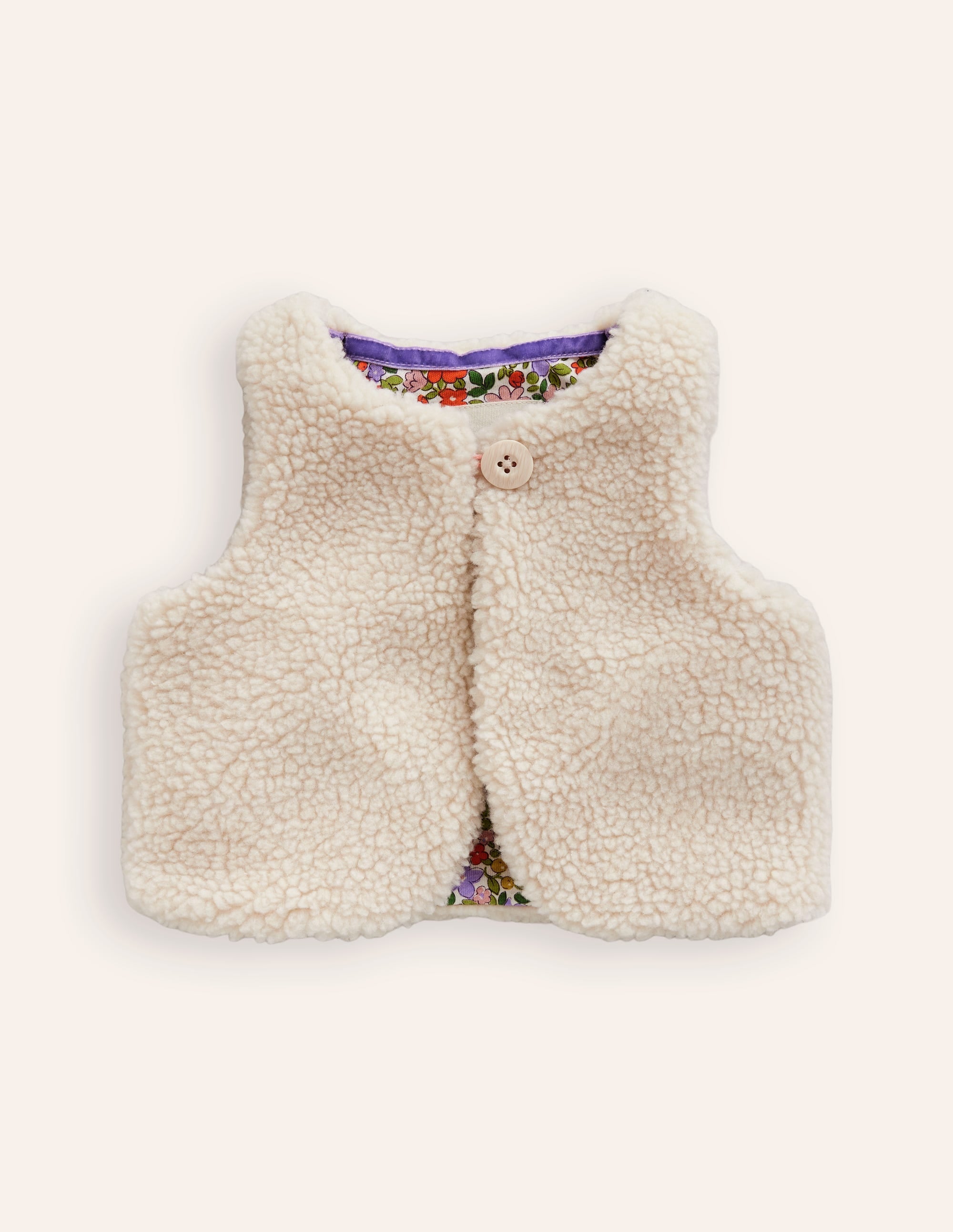 Cosy Gilet-Oatmeal - Image 1