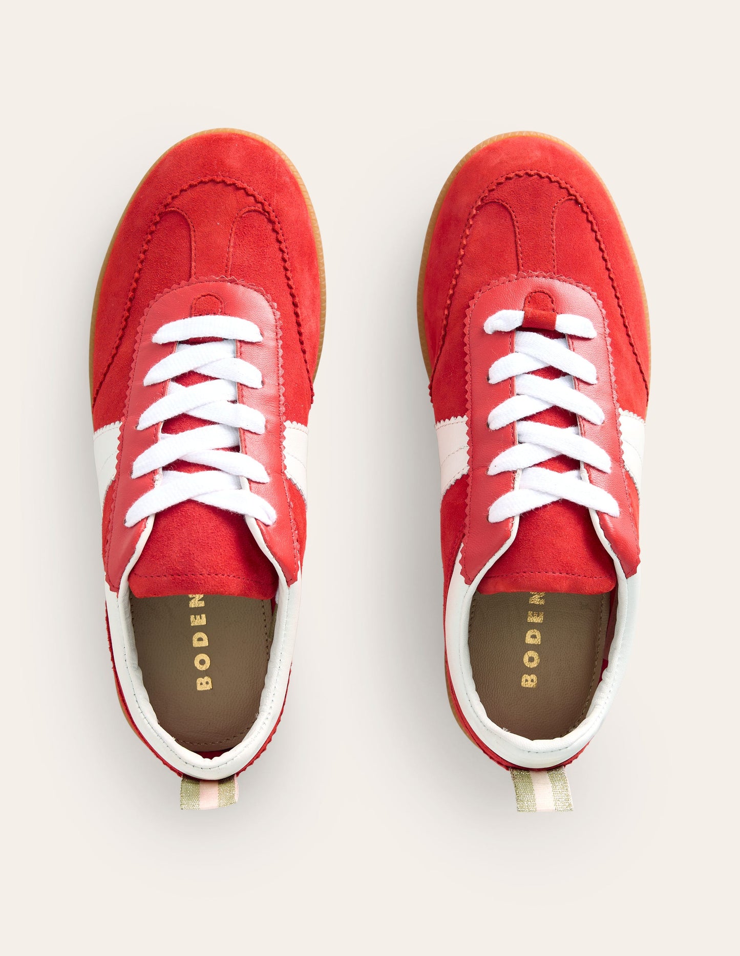 Erin Retro Tennis Trainers-Red