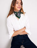 Elisabeth Silk Square Scarf-Geo Mosaic
