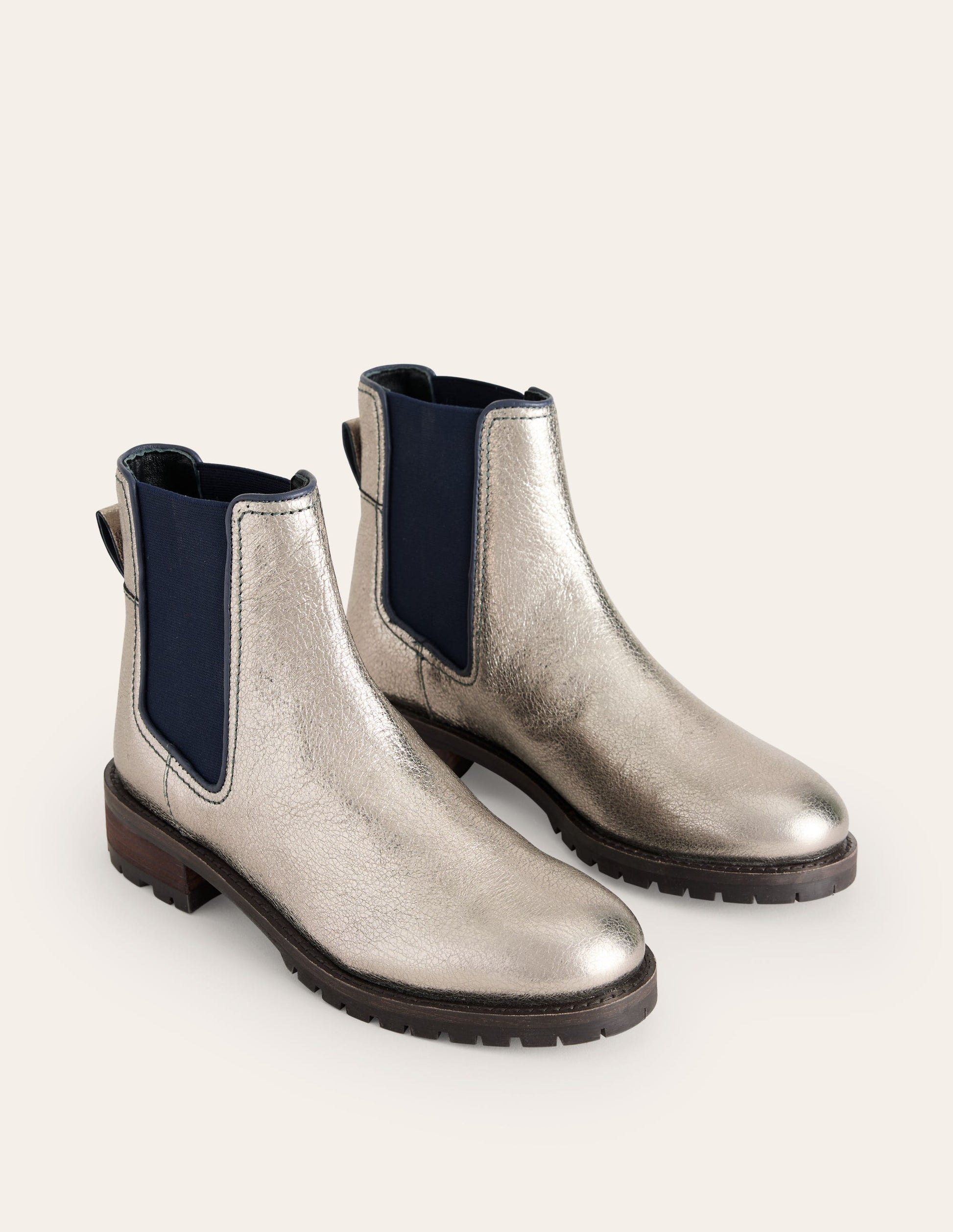 Freya Chelsea Boots-Silver-3