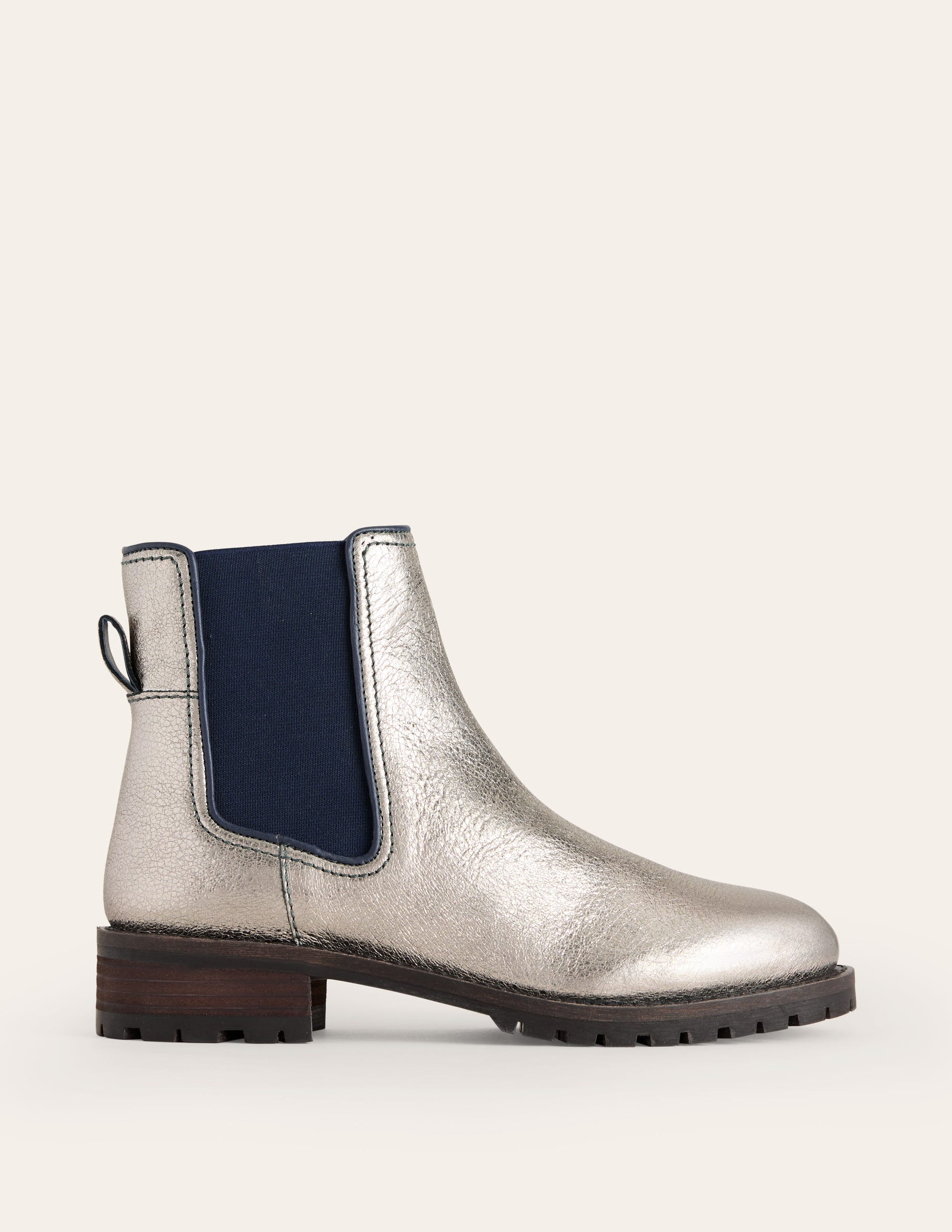 Freya Chelsea Boots-Silver-2