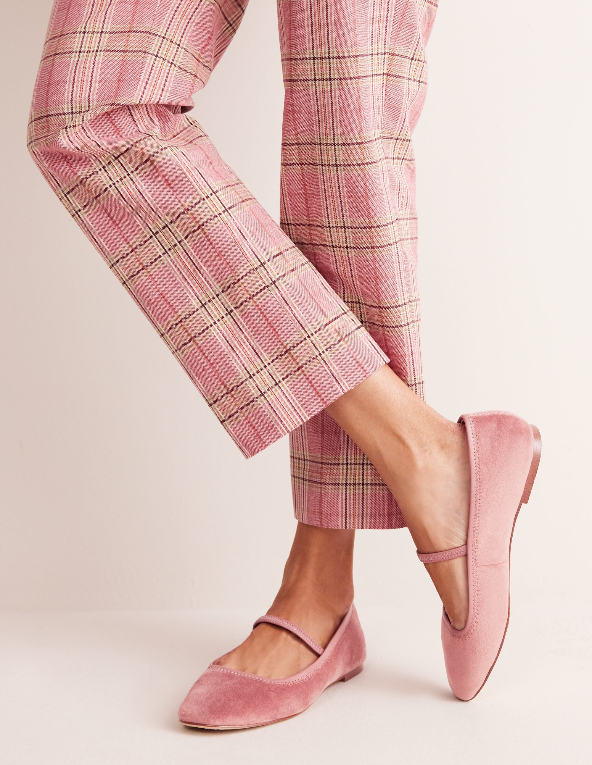 Thea Mary Jane Ballet Flats-Old Rose - Image 1