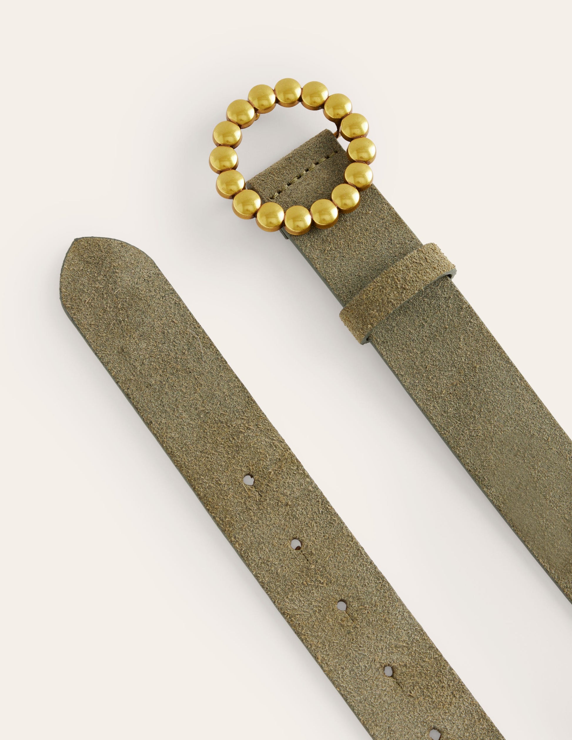 Interest Buckle Belt-Green-3