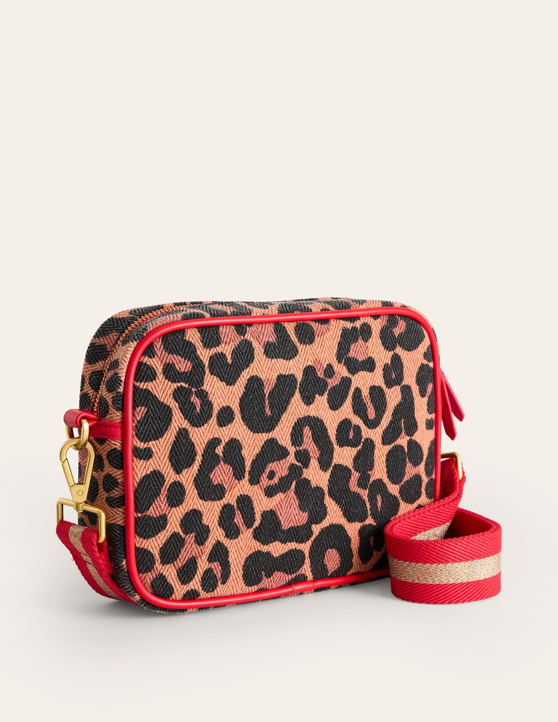 Canvas Cross-body Bag-Animal-3