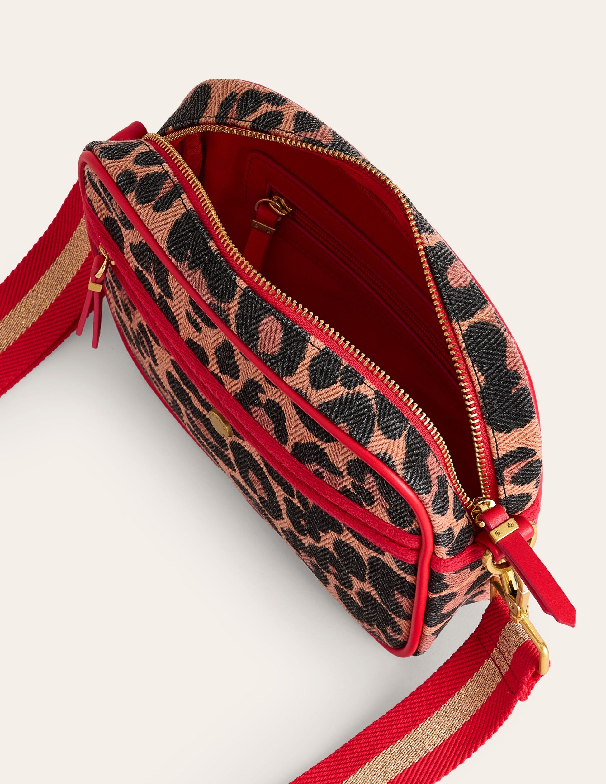 Canvas Cross-body Bag-Animal-4