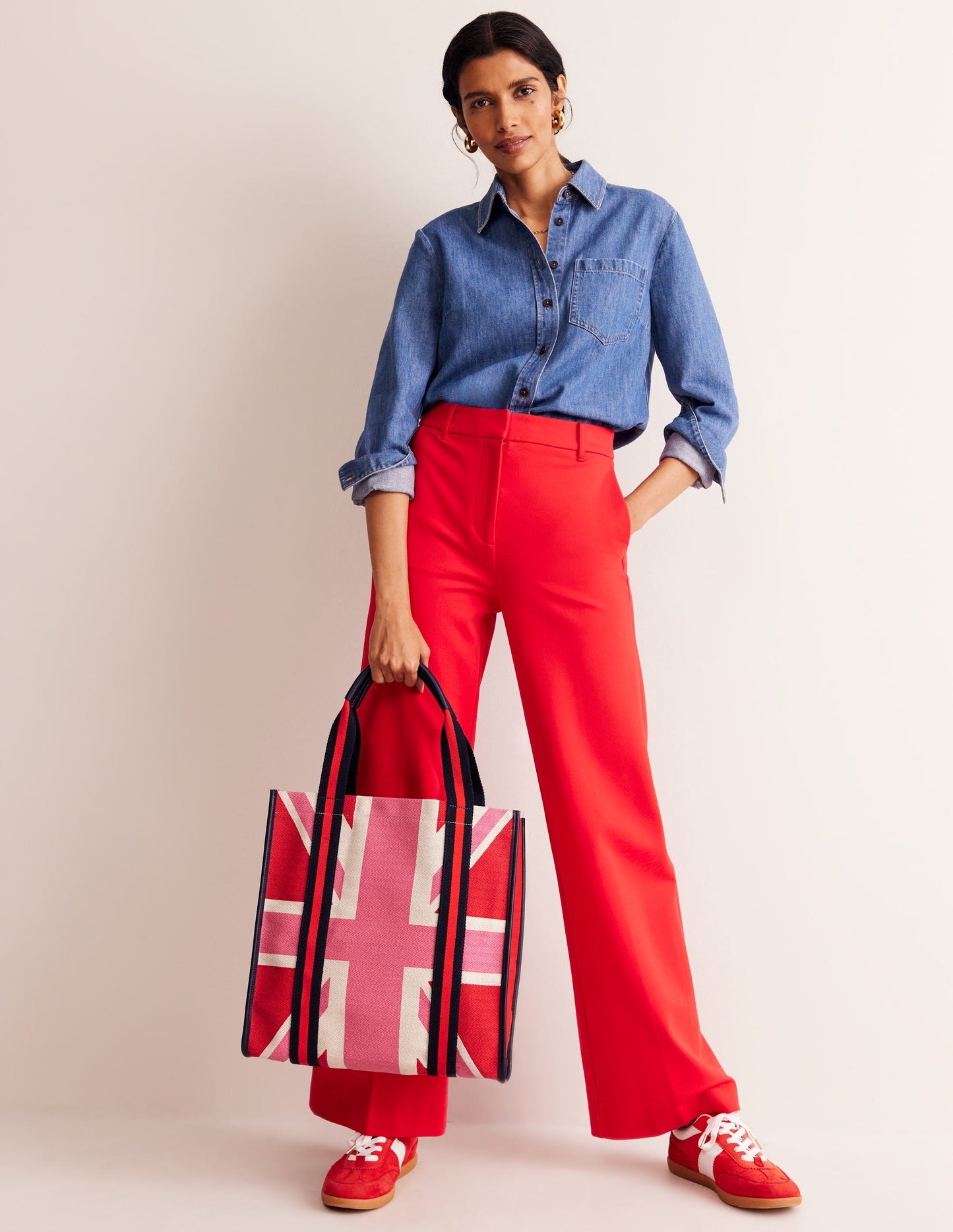 Canvas Tote Bag-Union Jack