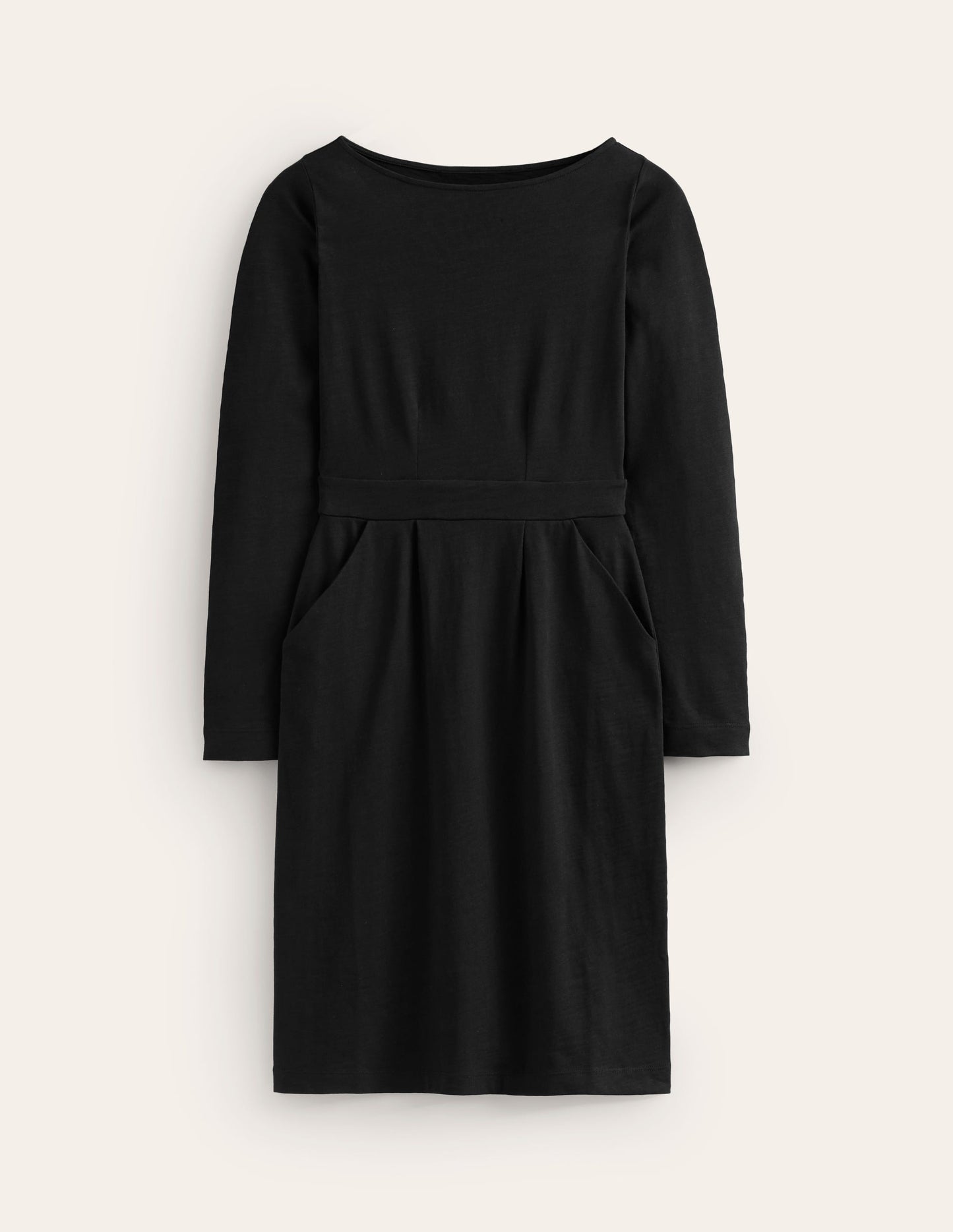 Florrie Long Sleeve Dress-Black