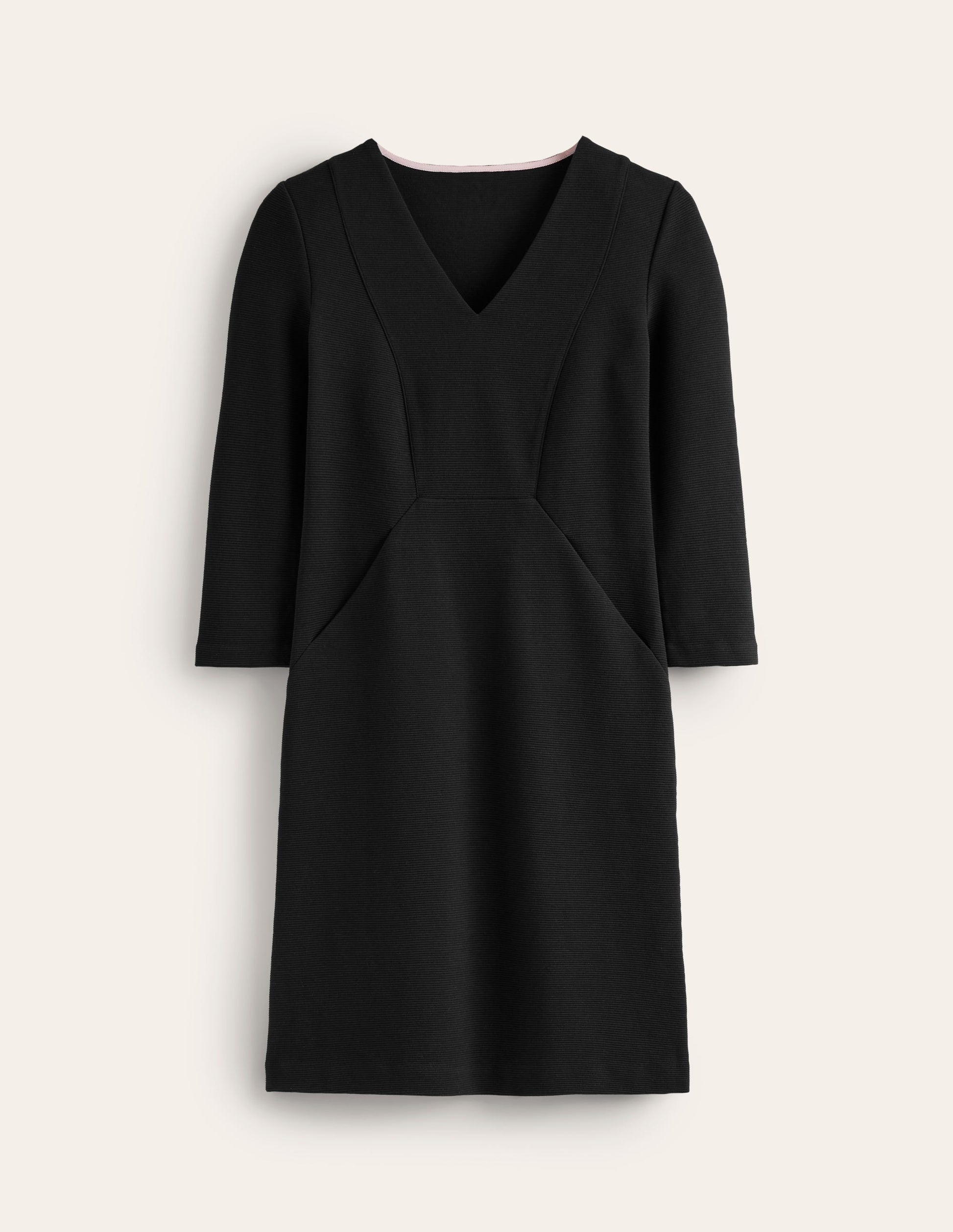 Bronte Ottoman Dress-Black-5