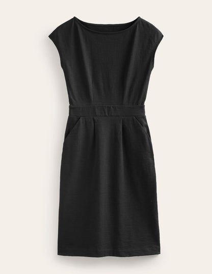 Florrie Jersey Dress-Black