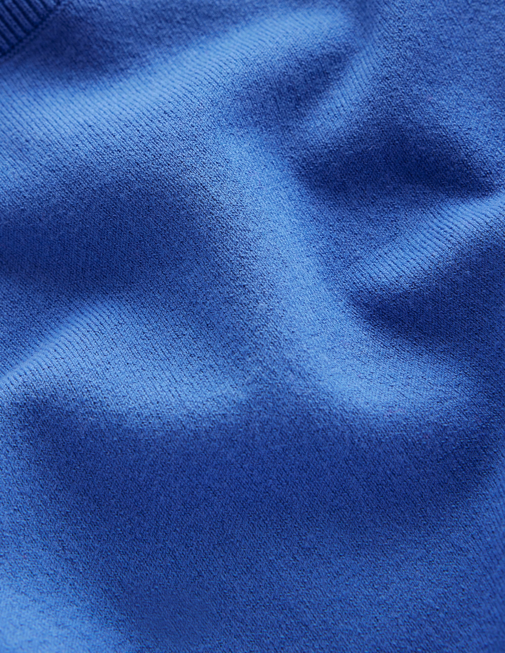 Catriona Cotton Crew Jumper-Blue Jay - Image 6