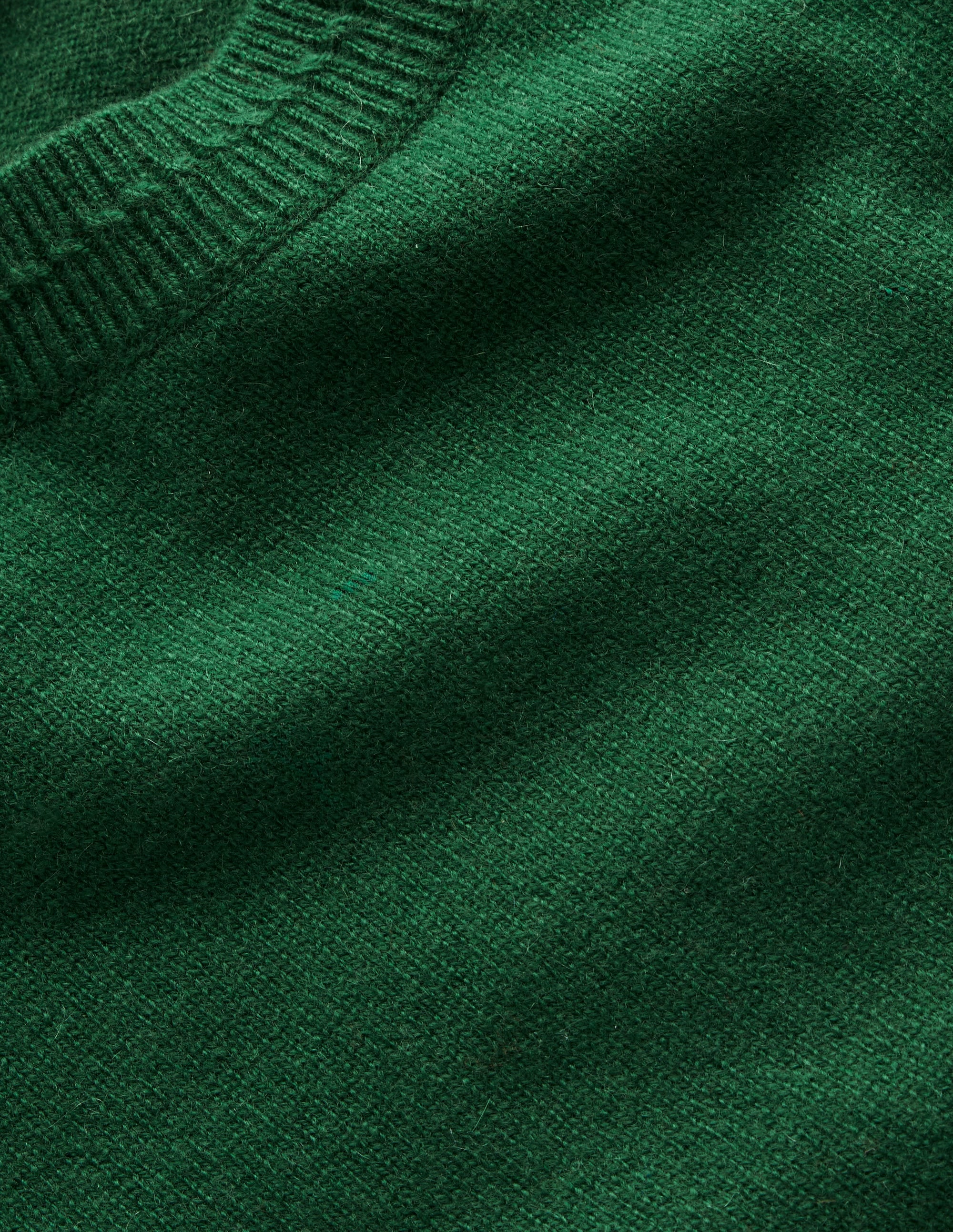 Eva Cashmere Tank-Pine Green - Image 6