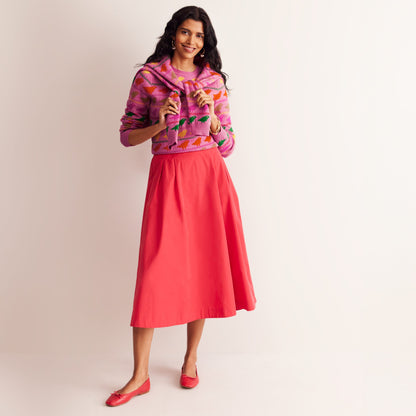 Edie Fair Isle Jumper-Pink Birds-6