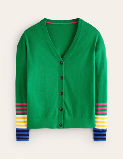 Annie Cardigan-Rich Emerald Green-5