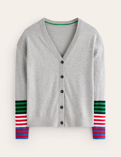 Annie Cardigan-Grey Melange-5