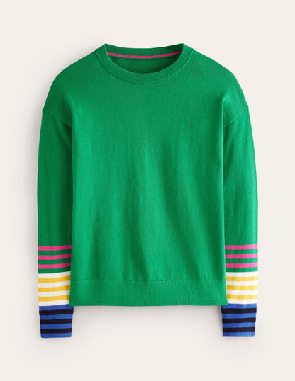 Annie Jumper-Rich Emerald Green-5