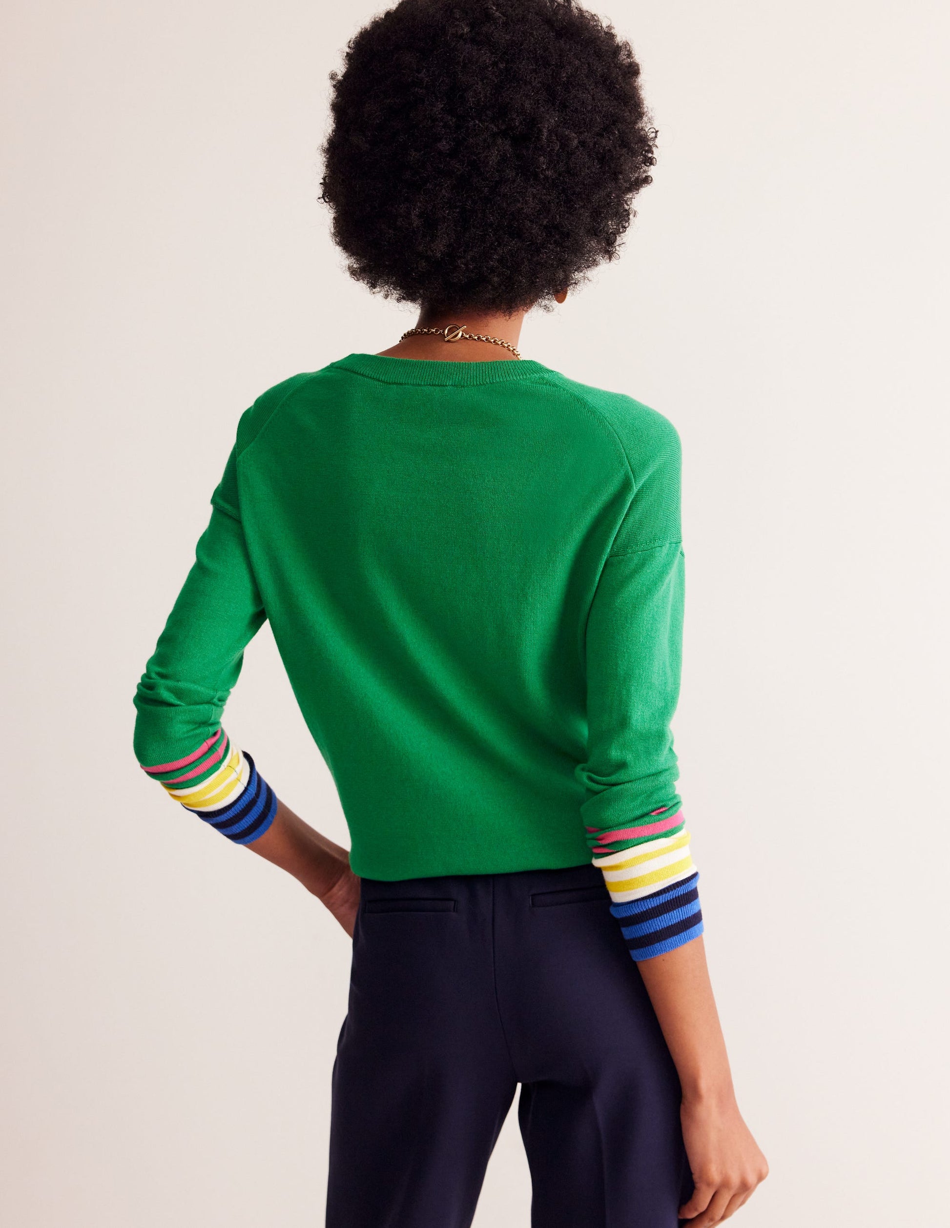 Annie Jumper-Rich Emerald Green-3