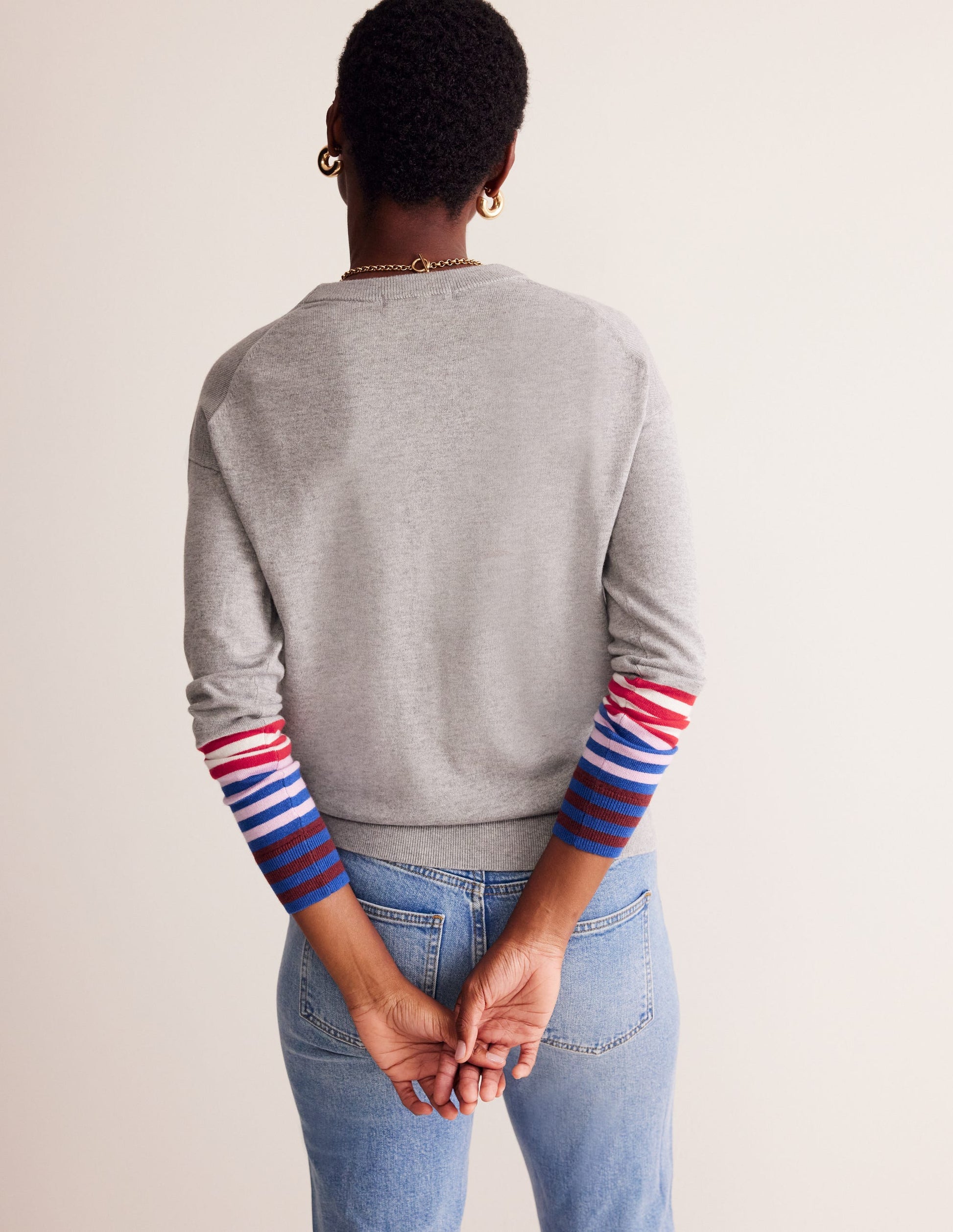 Annie Jumper-Grey Melange-3