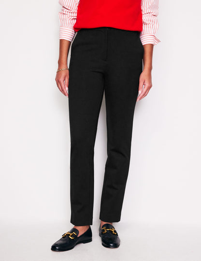 Highgate Ponte Trousers-Black