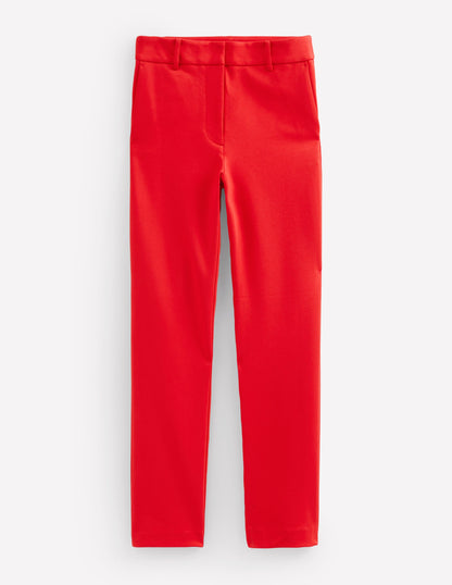 Highgate Ponte Trousers-Hot Pepper