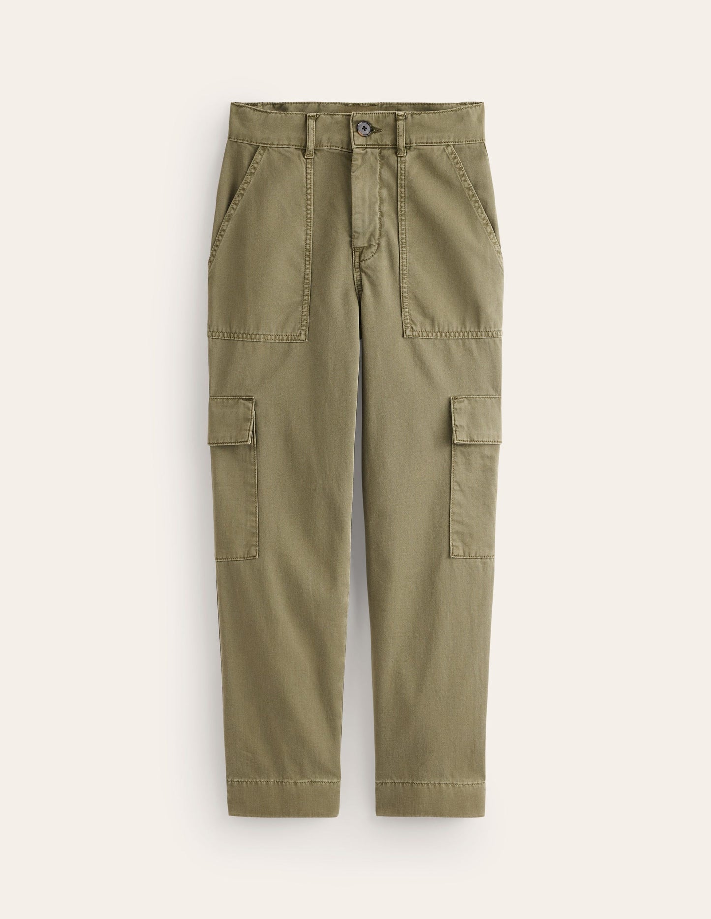 Cargo Trousers-Oregano