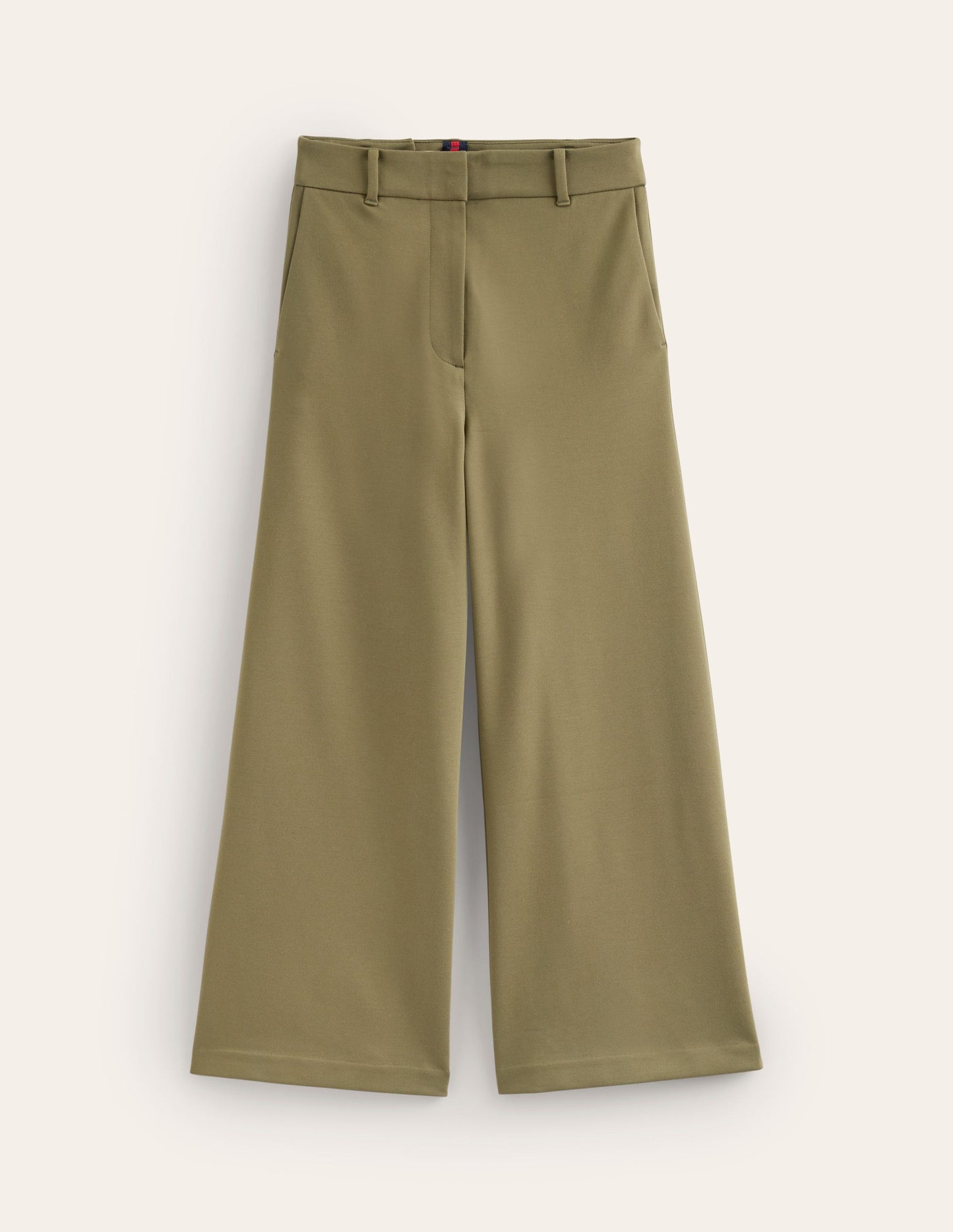 Ponte Wide Leg Culottes-Oregano