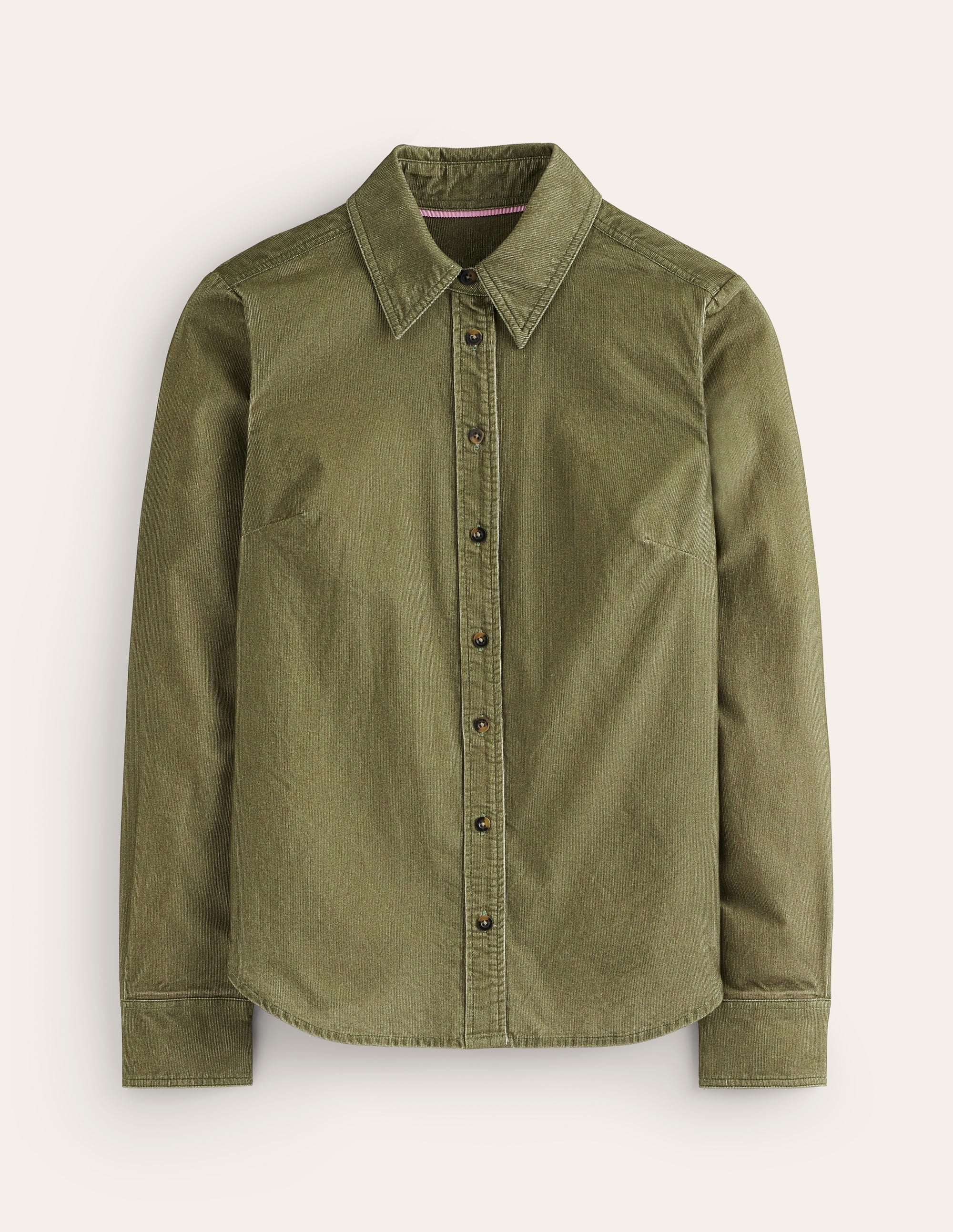 Sienna Cord Shirt-Woodland Green - Image 5