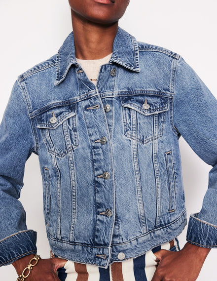 Denim Jacket-Mid Vintage