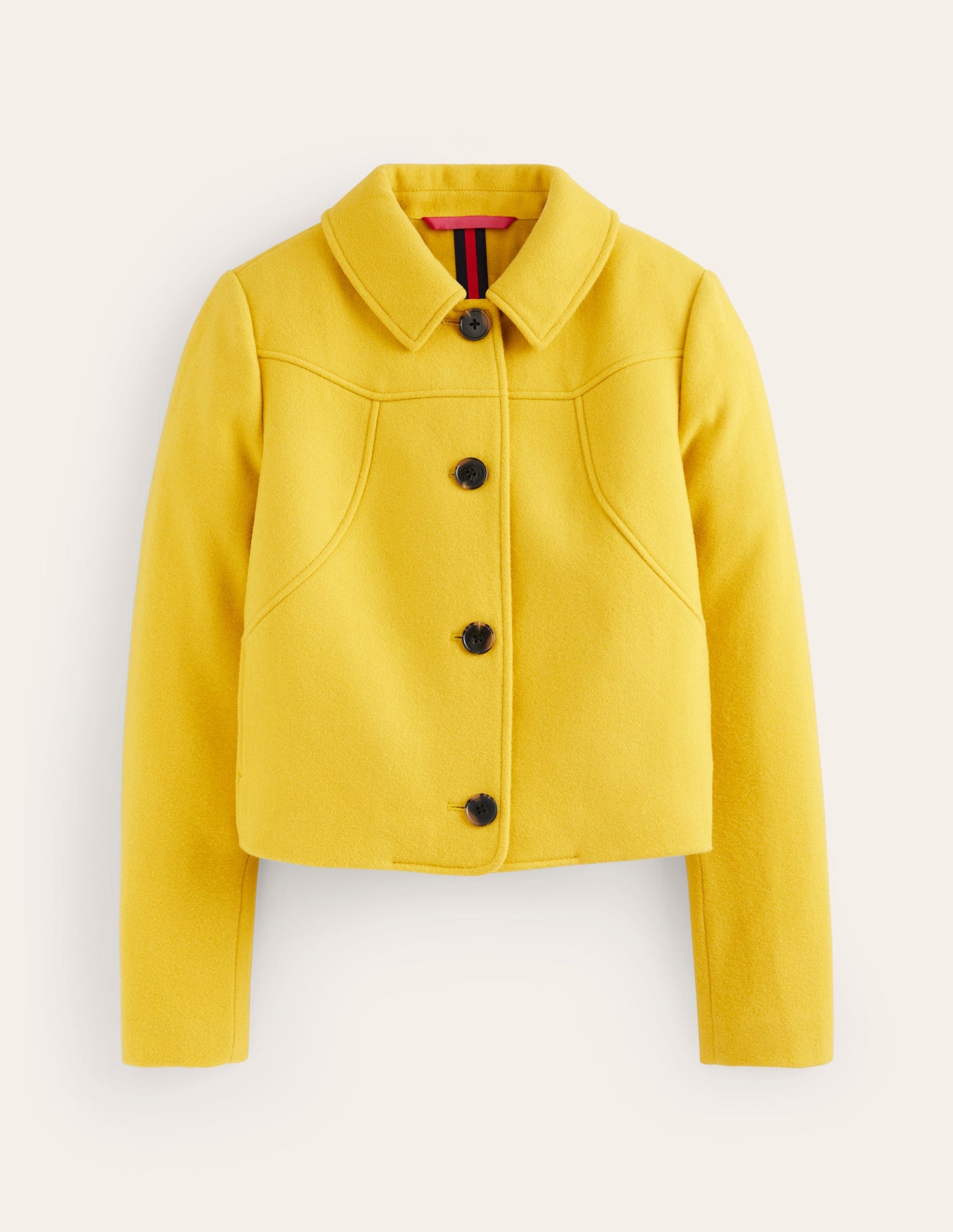 Oxford Melton Jacket-Ceylon Yellow