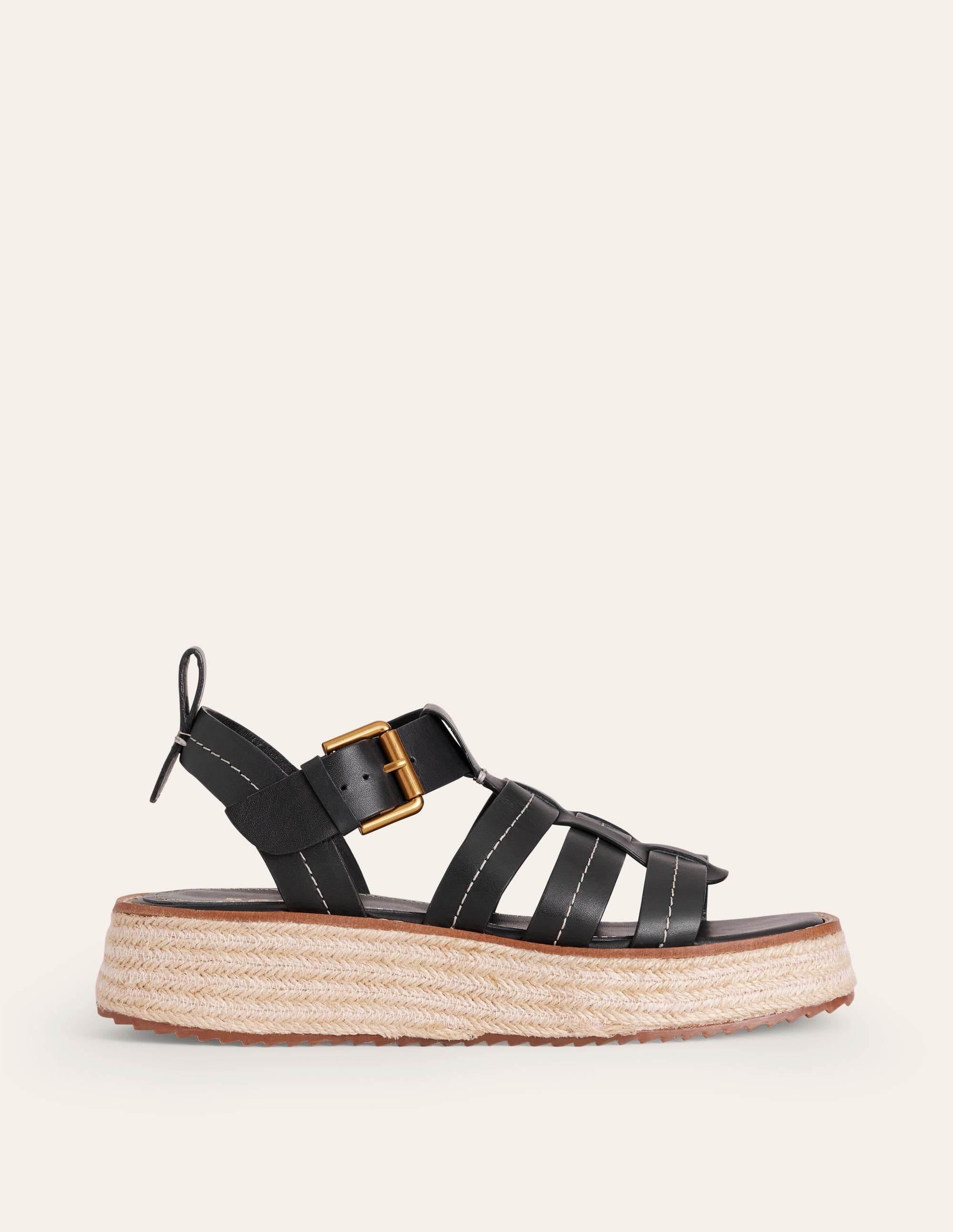 Chunky Fisherman Sandal-Black - Image 2