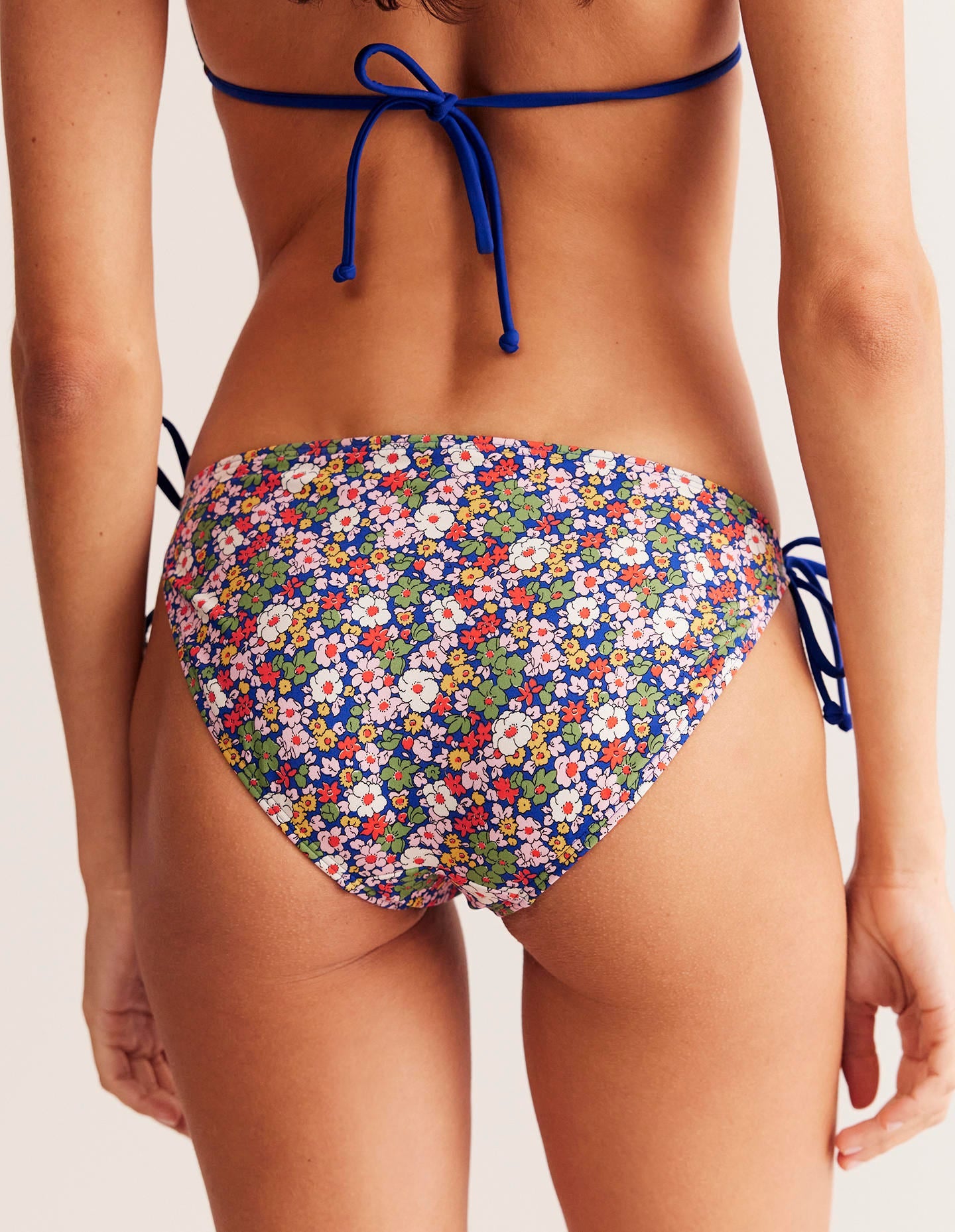 Symi String Bikini Bottoms-Multi, Botanical Bud