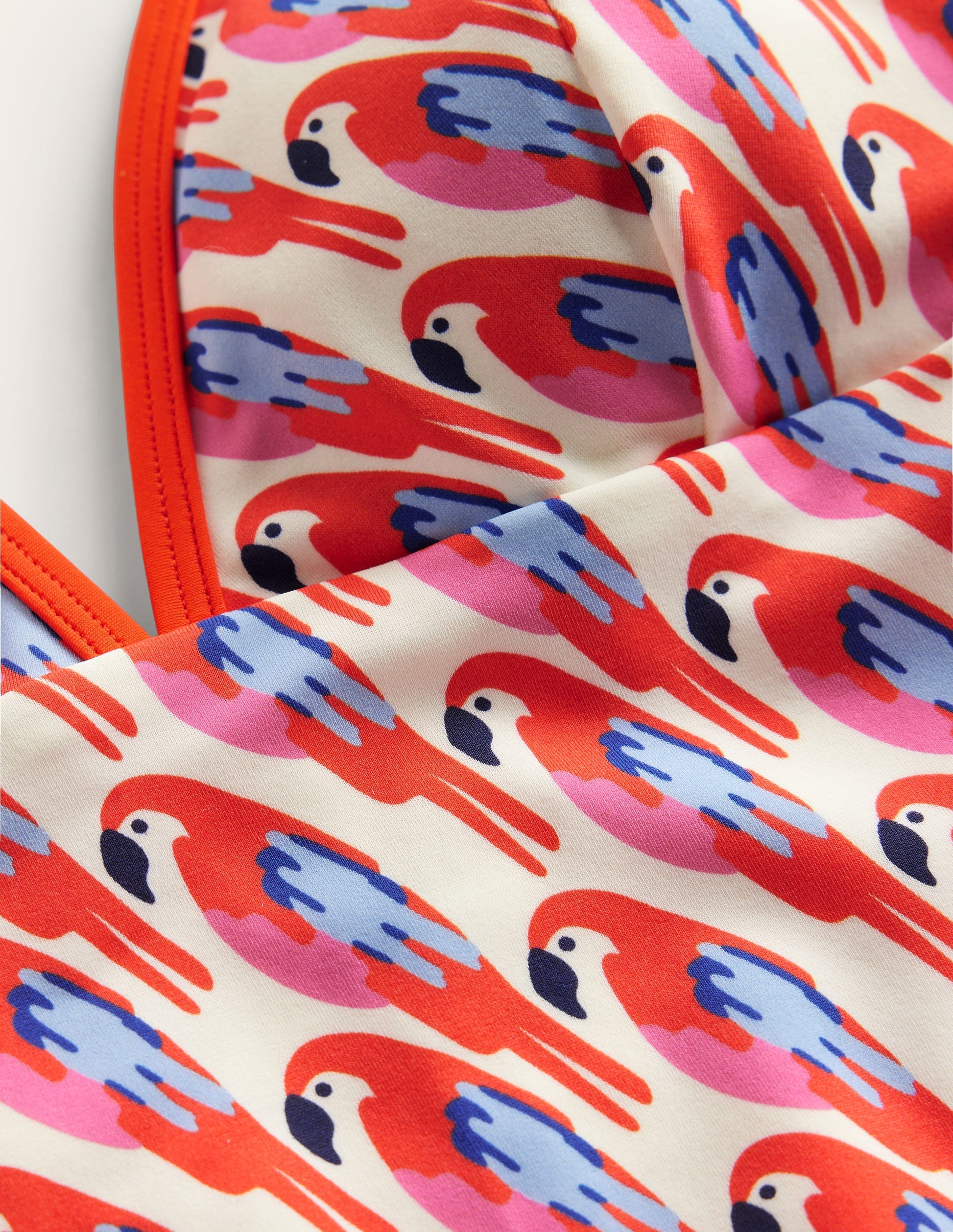 Como String  Swimsuit-Multi, Tropical Parrot-6