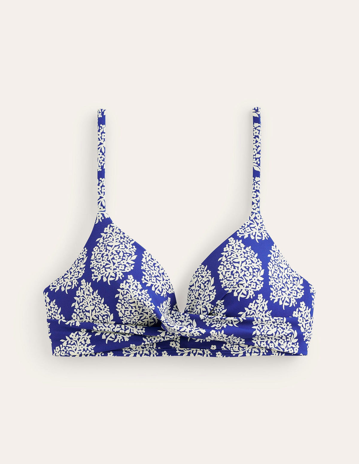 Capri Cup-size Bikini Top-Surf The Web, Floret Paisley - Image 5