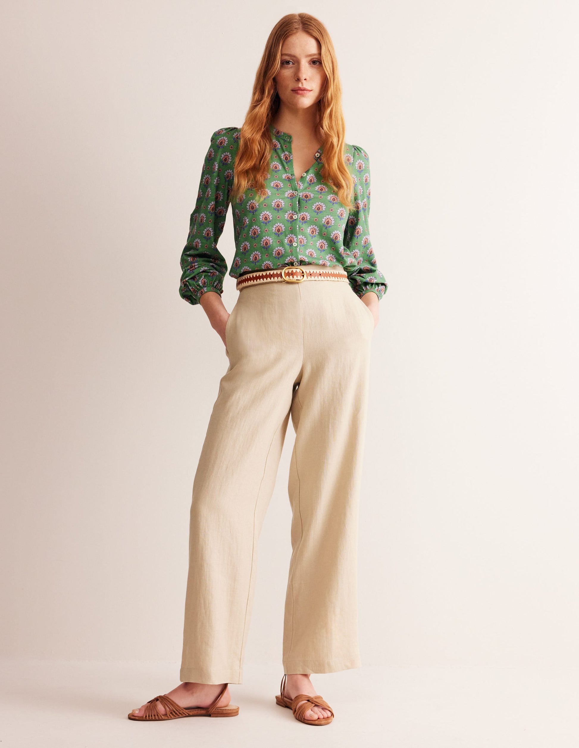 Marina Jersey Shirt-Stone Green, Passion Geo-4