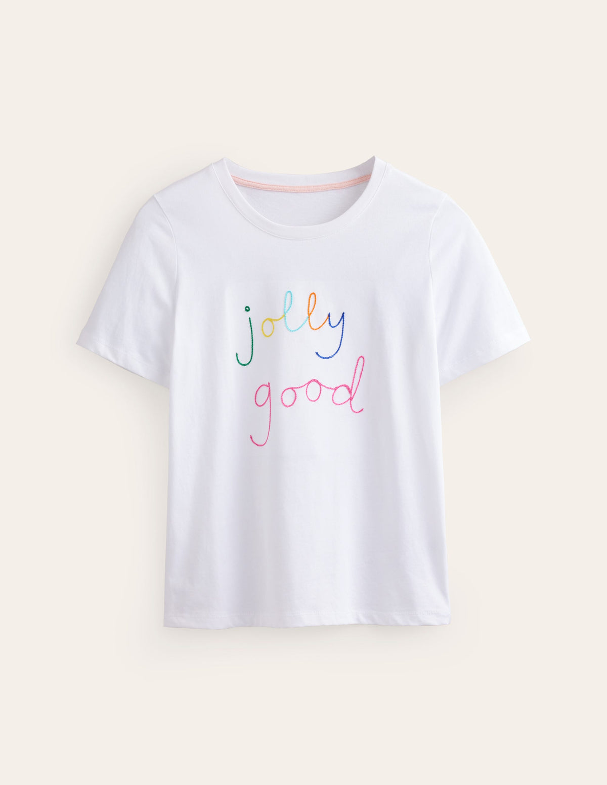 Rosa Embroidered T-Shirt-Jolly Good-5
