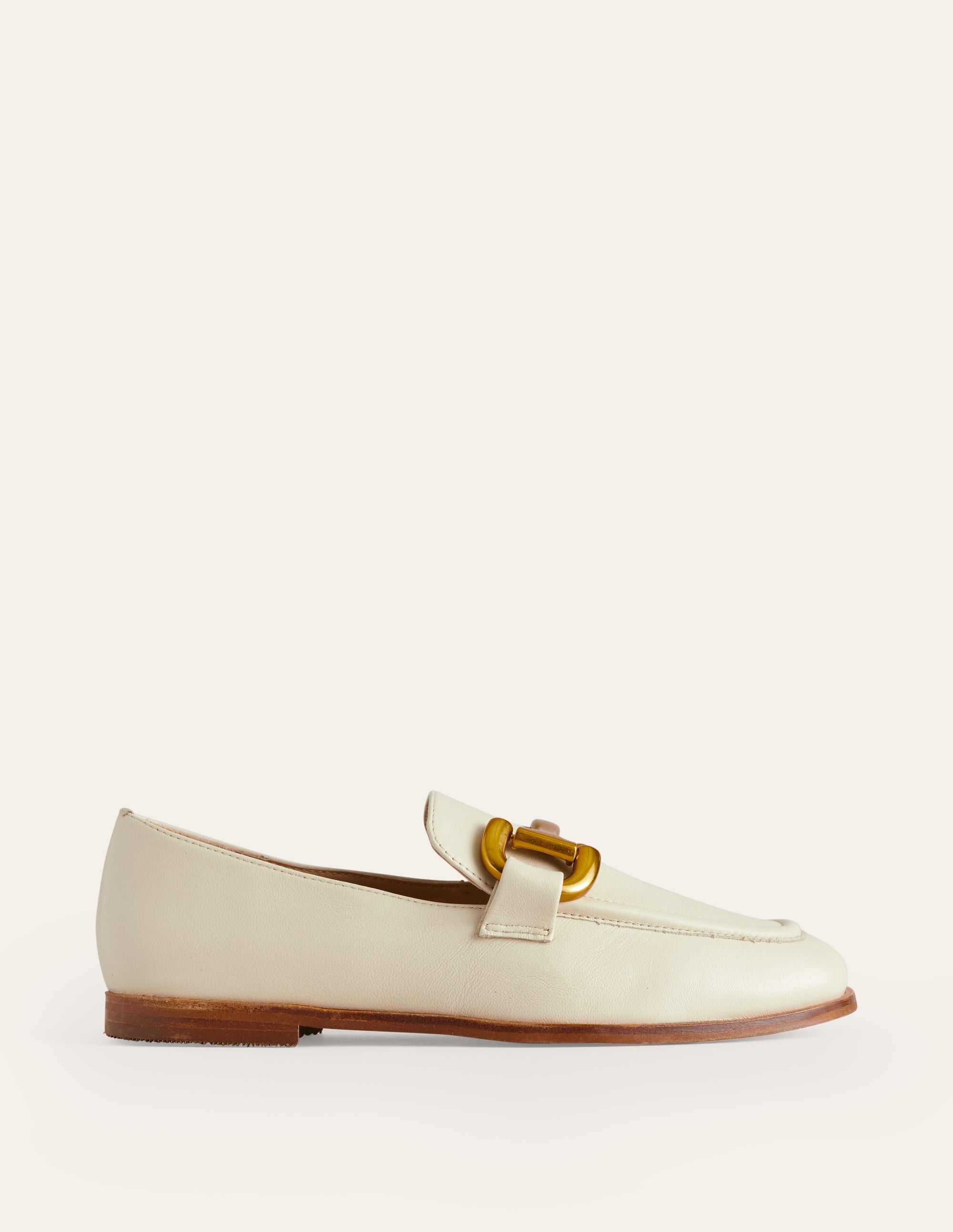 Iris Snaffle Loafers-Ecru - Image 2