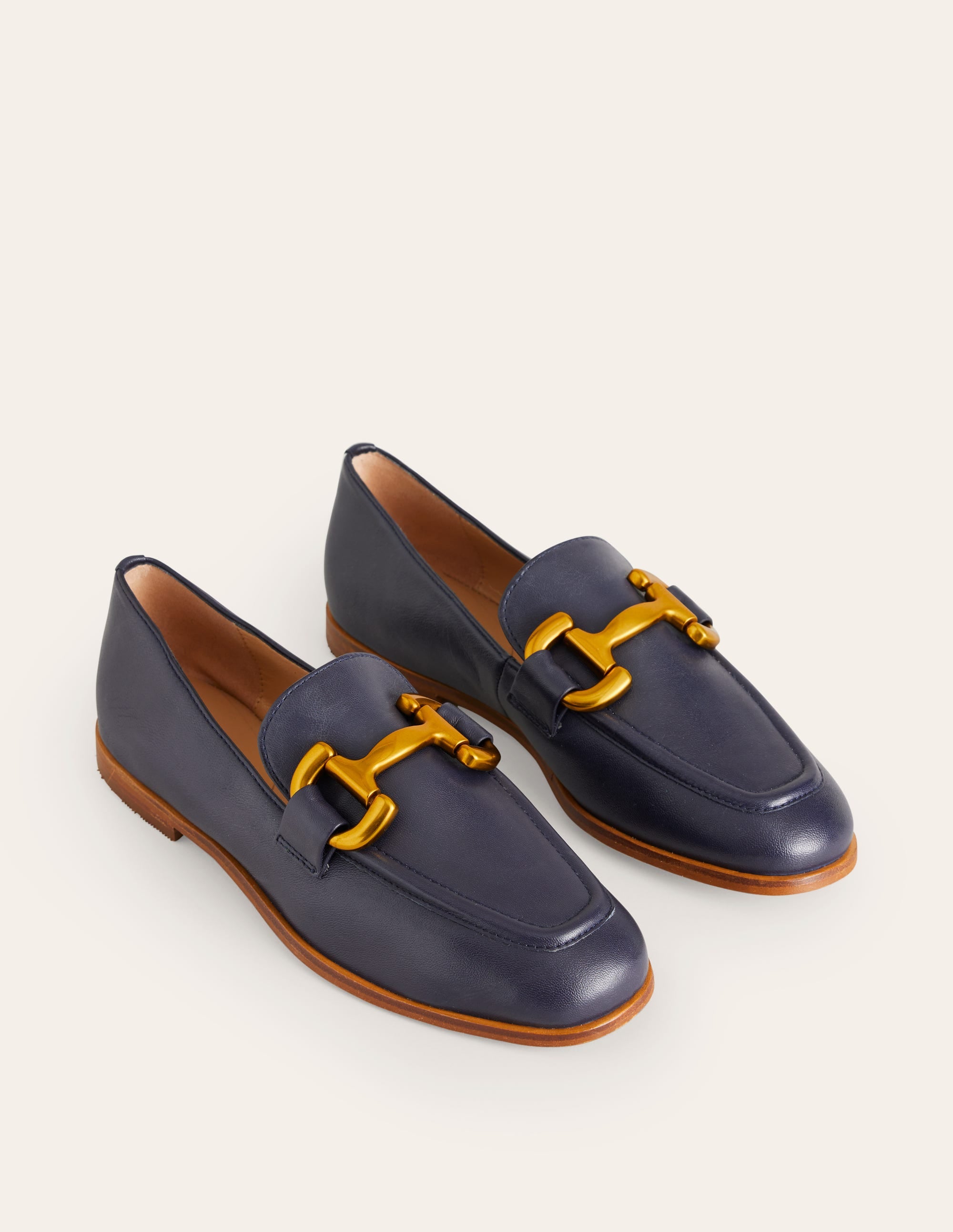 Iris Snaffle Loafers-Navy - Image 3