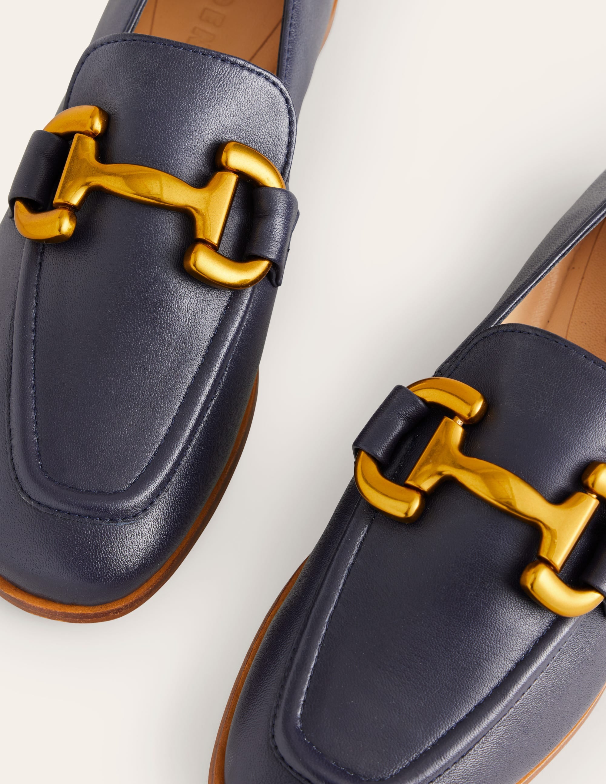 Iris Snaffle Loafers-Navy - Image 4