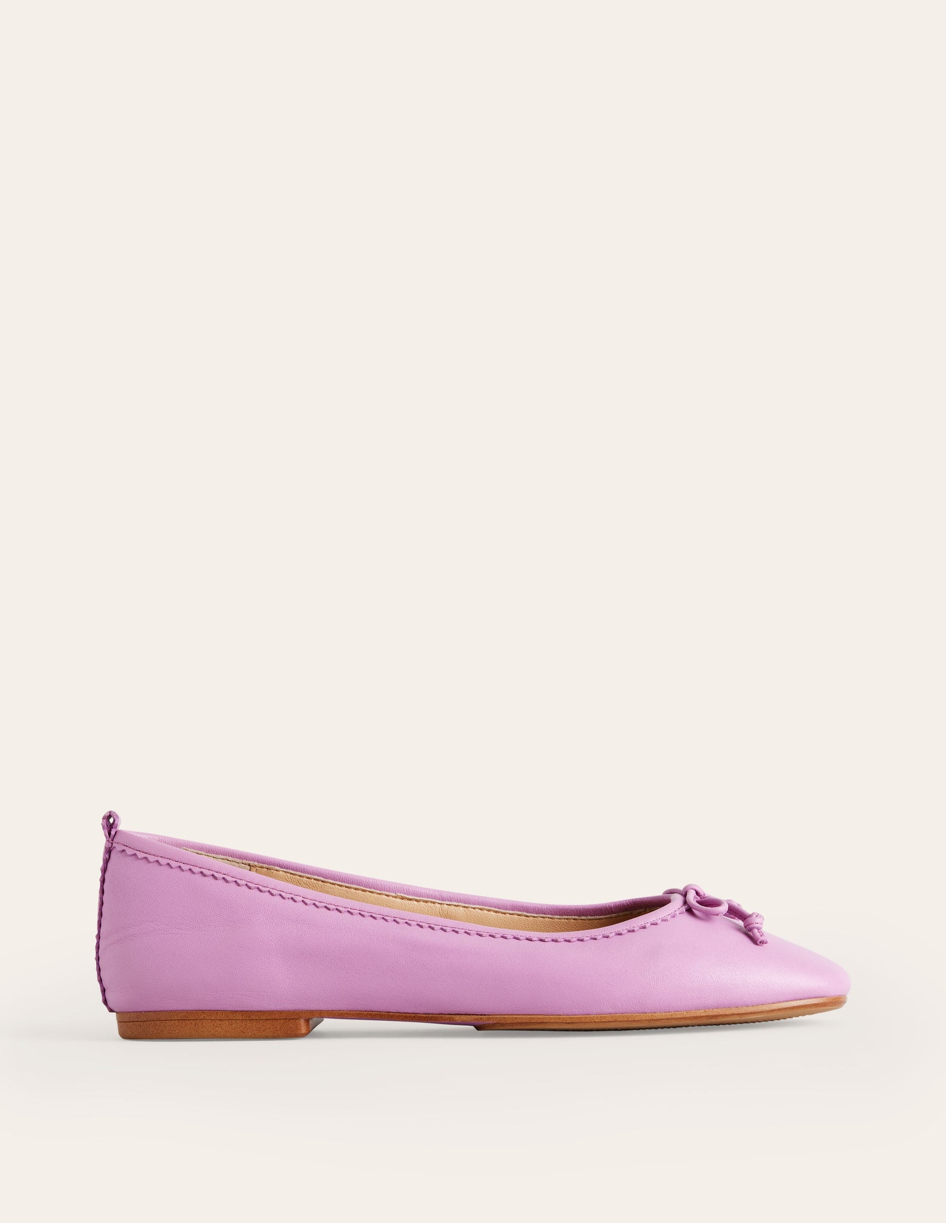 Kitty Flexi Sole Ballet Pumps-Clover Leather-2