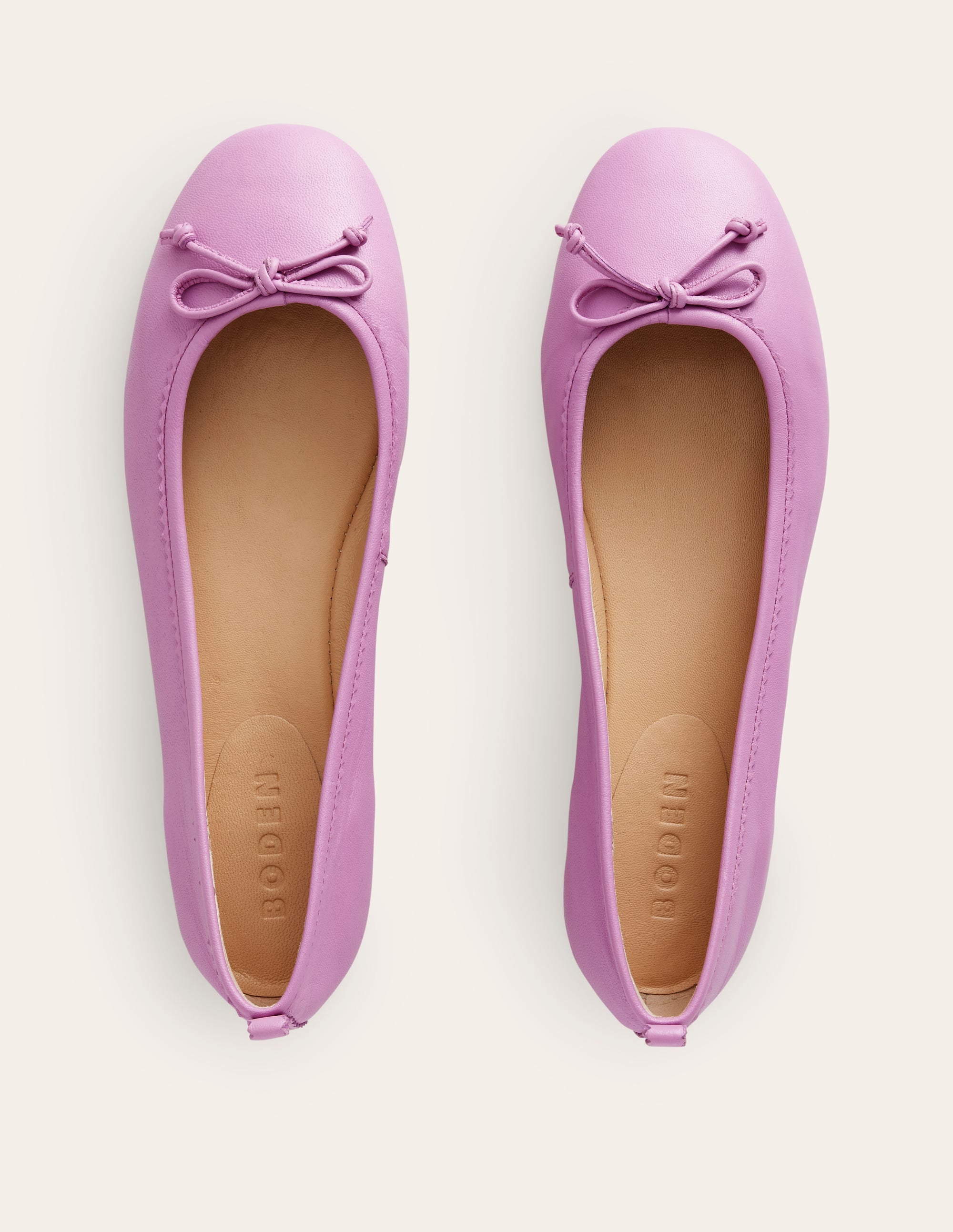 Kitty Flexi Sole Ballet Pumps-Clover Leather - Image 5