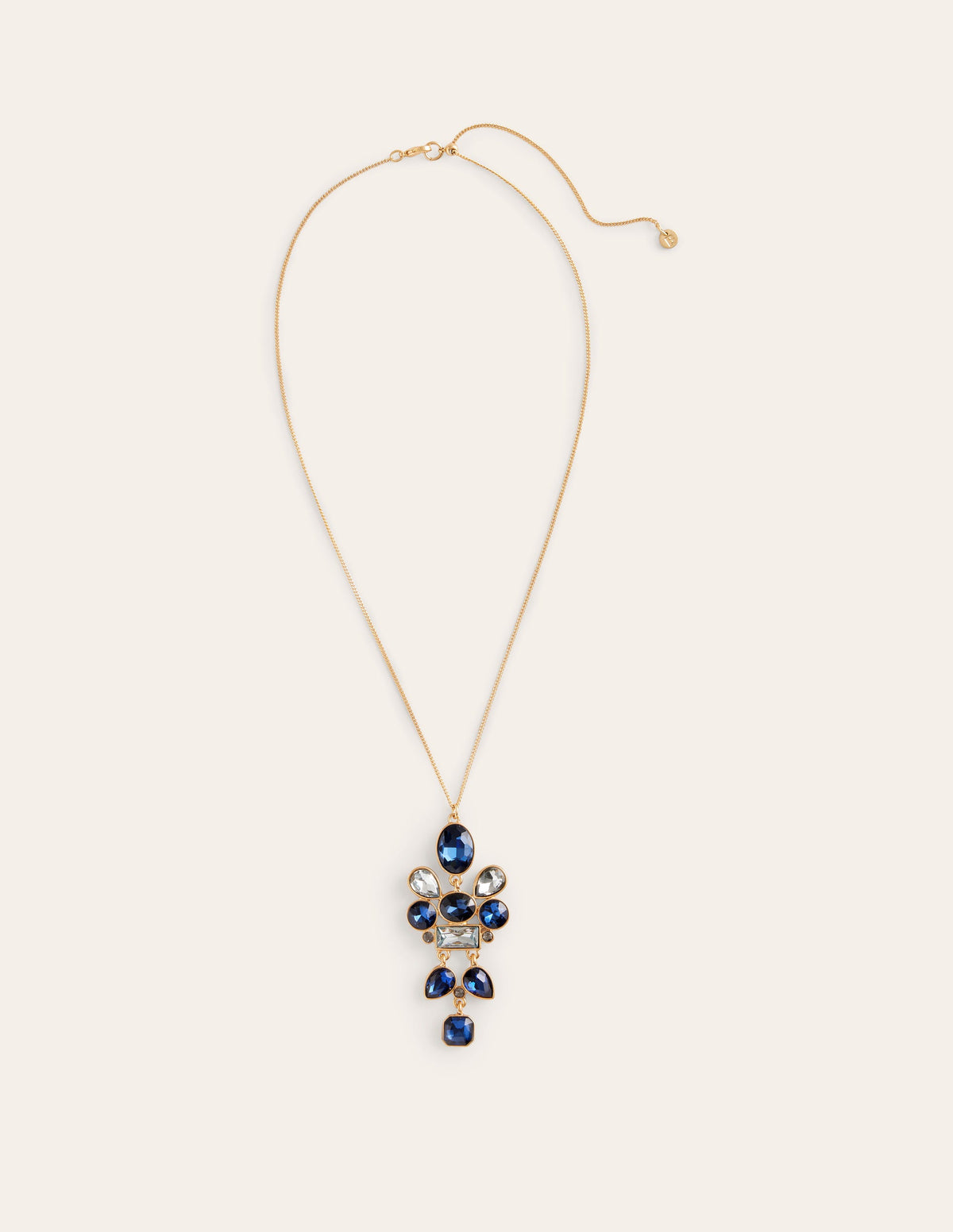 Mega Cluster Jewel Pendant-Blue - Image 2