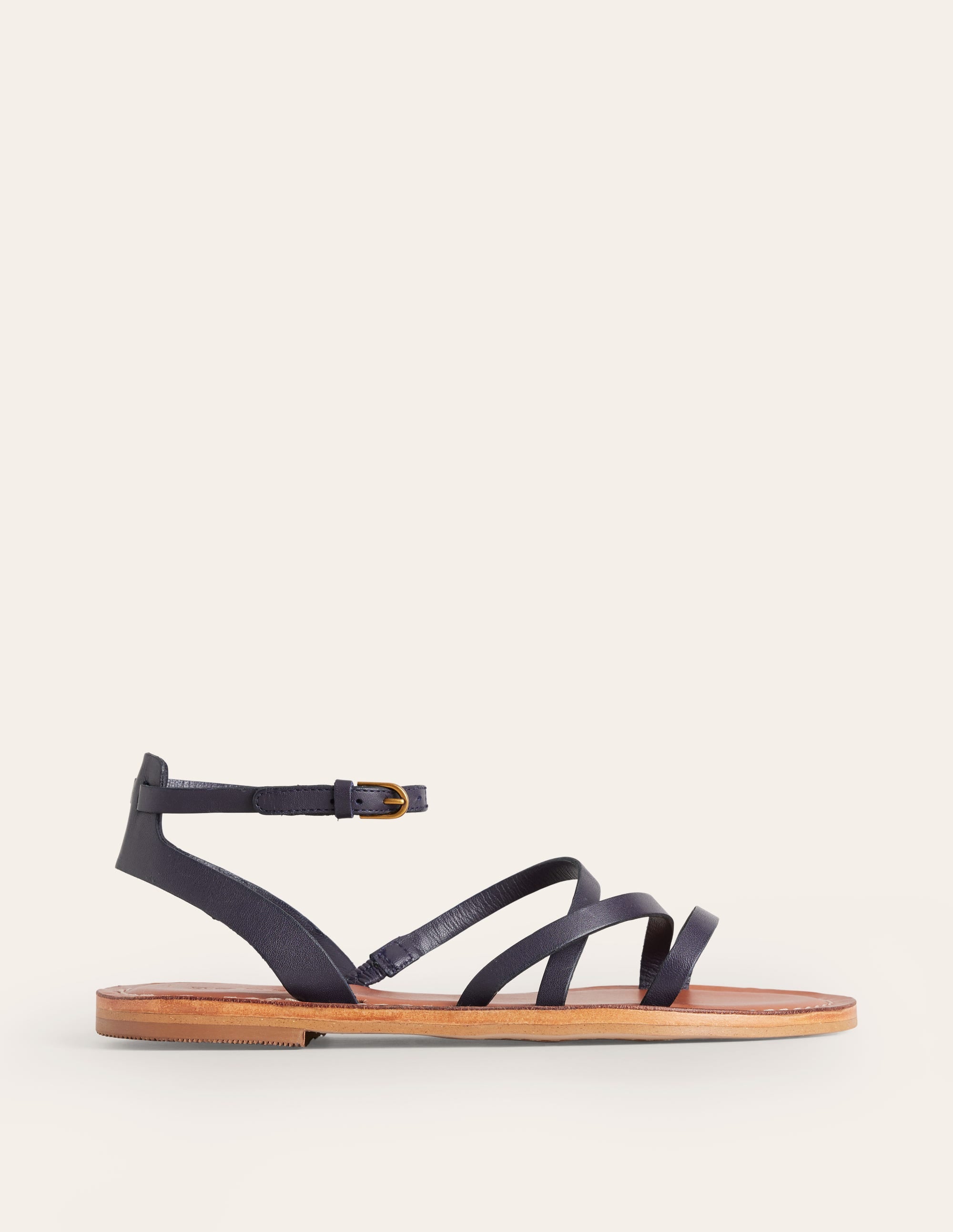 Everyday Flat Sandals-Navy - Image 2