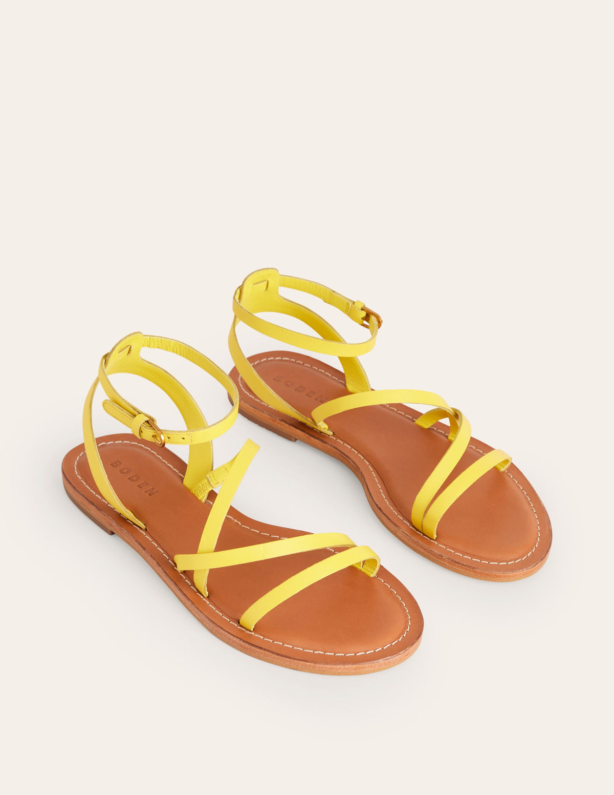 Everyday Flat Sandals-Mimosa Yellow - Image 4