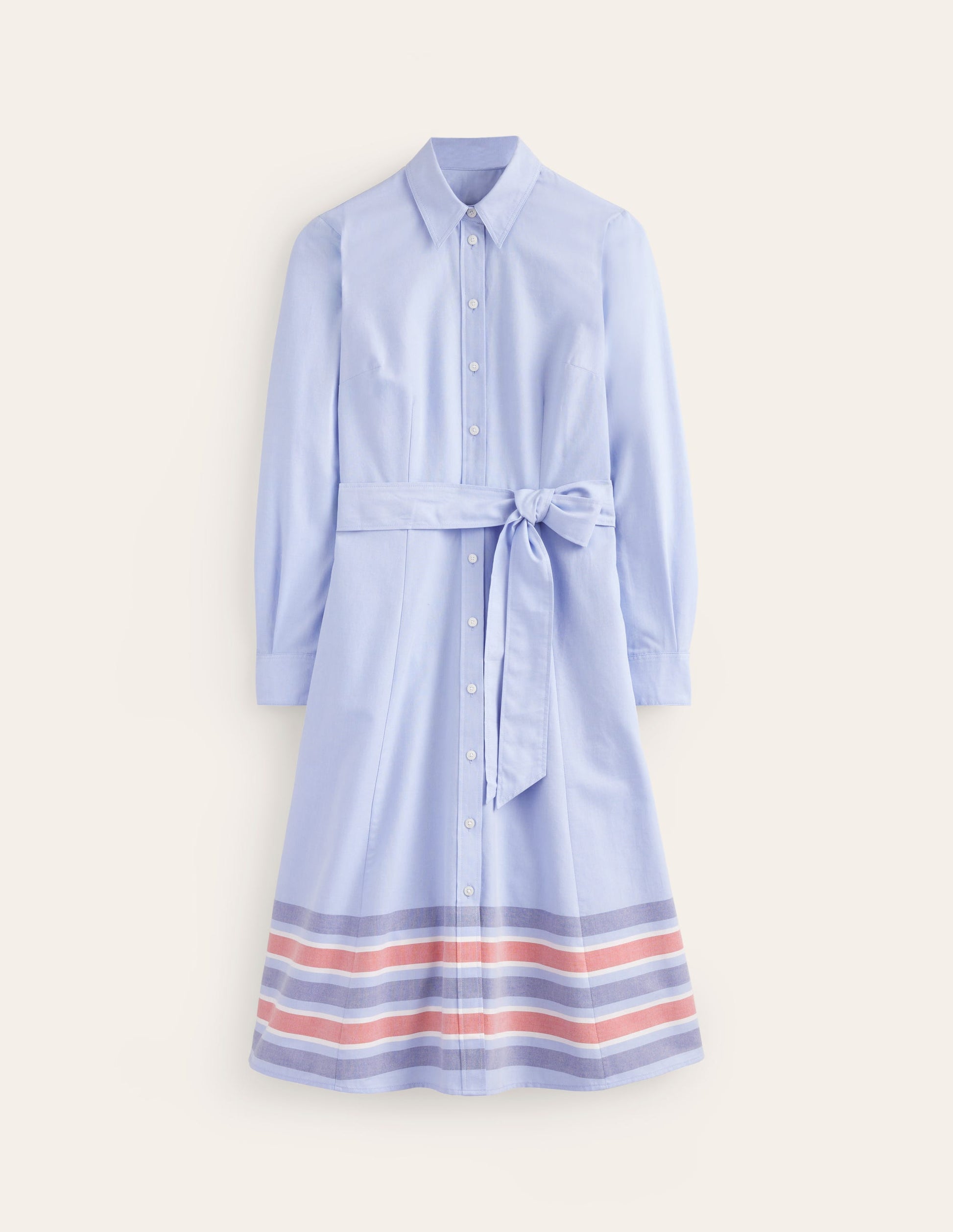 Kate Chambray Shirt Dress-Chambray-9