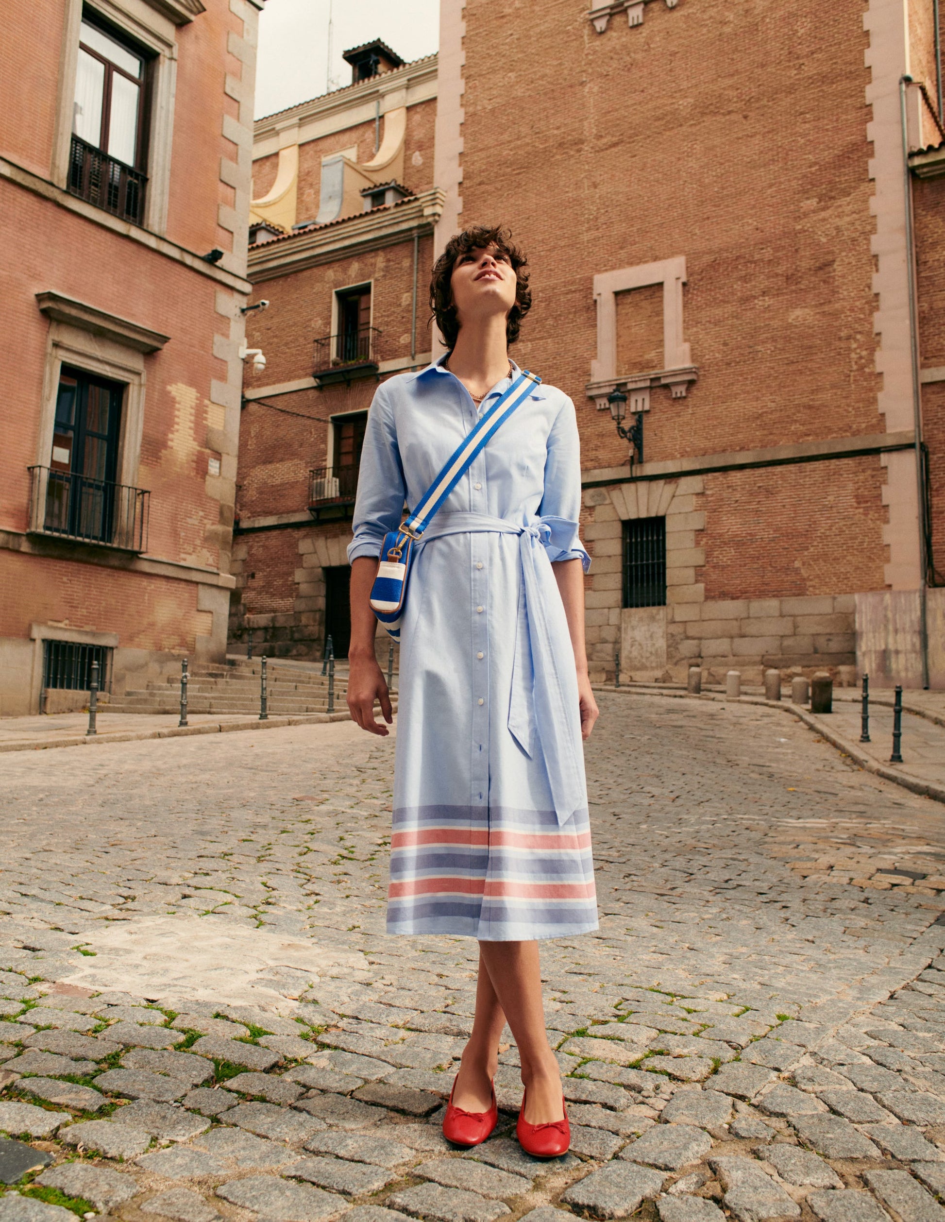 Kate Chambray Shirt Dress-Chambray-8