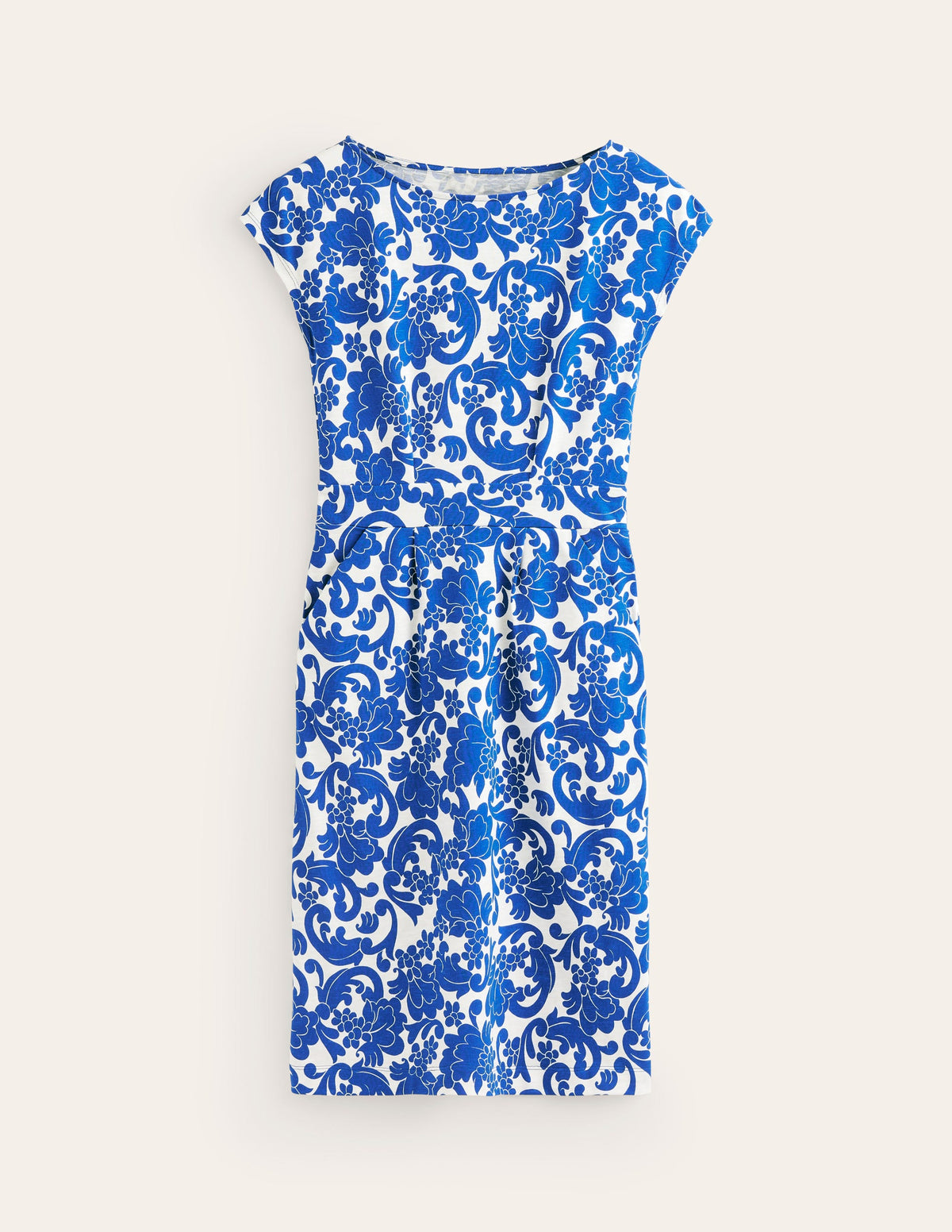 Florrie Jersey Dress-Surf the Web, Opulent Whirl - Image 5