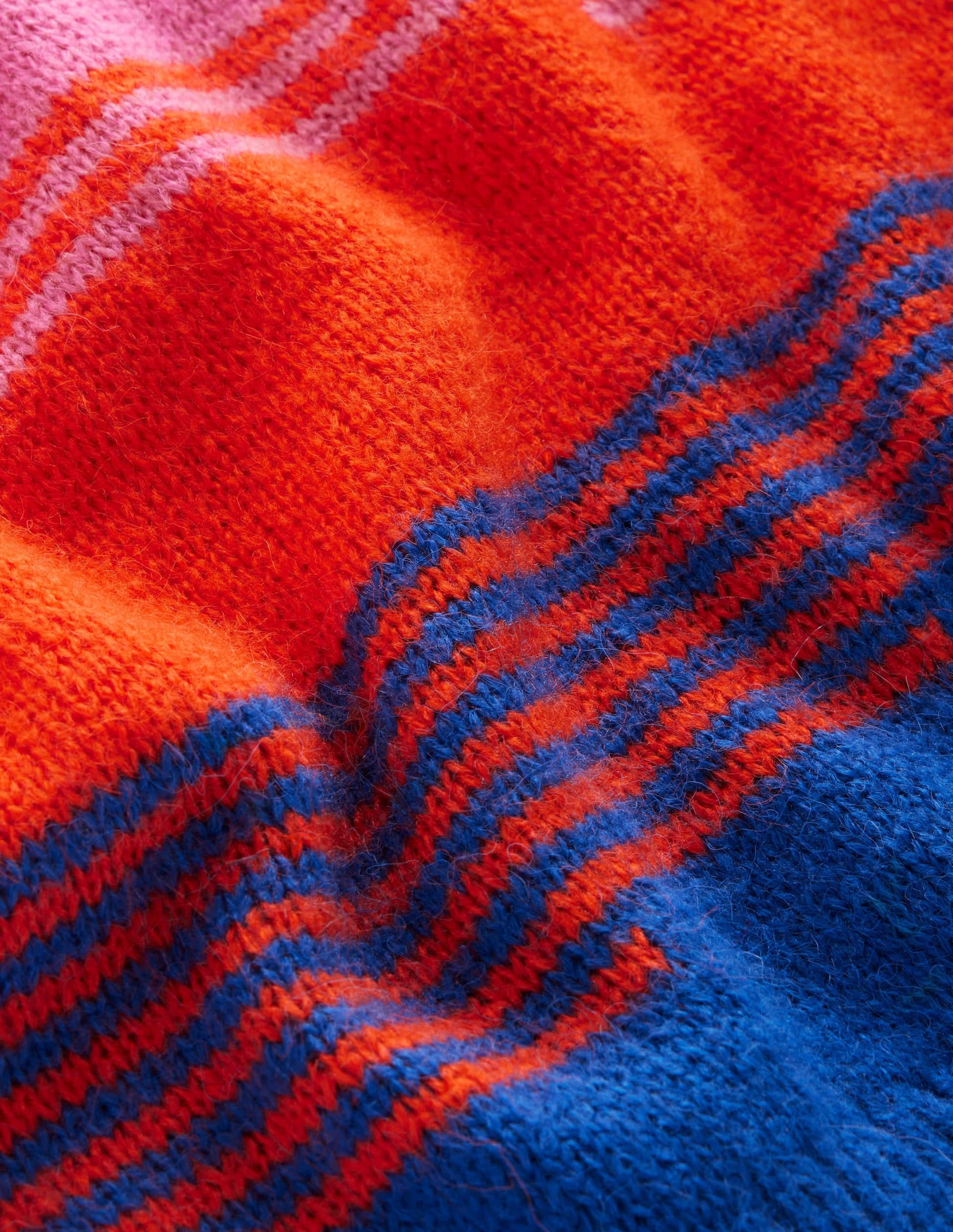 Scenic Crew Neck Jumper-Bright Blue, Scenic Intarsia-7