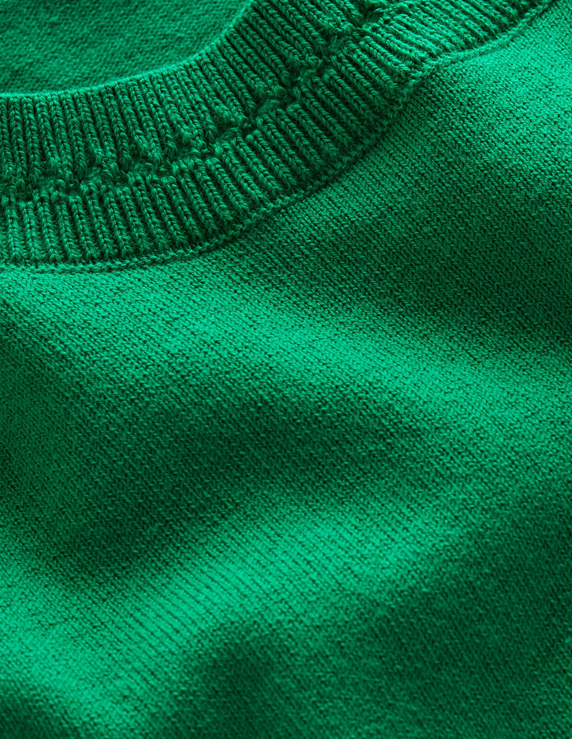 Catriona Cotton Crew T-Shirt-Fresh Mint Green - Image 6